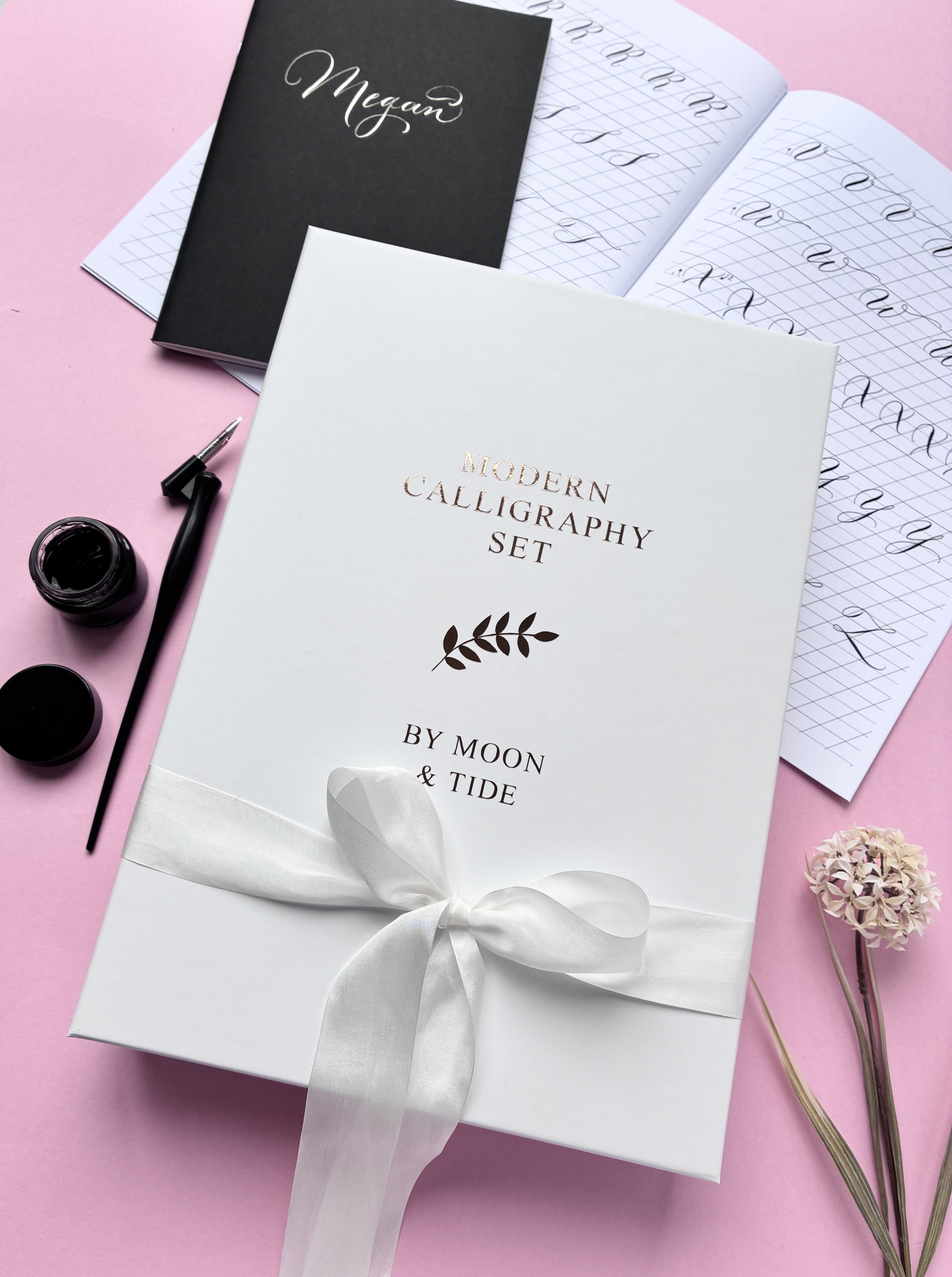 Calligraphy Set for modern lettering beginner friendly made in the UK By Moon and Tide_0764.jpg