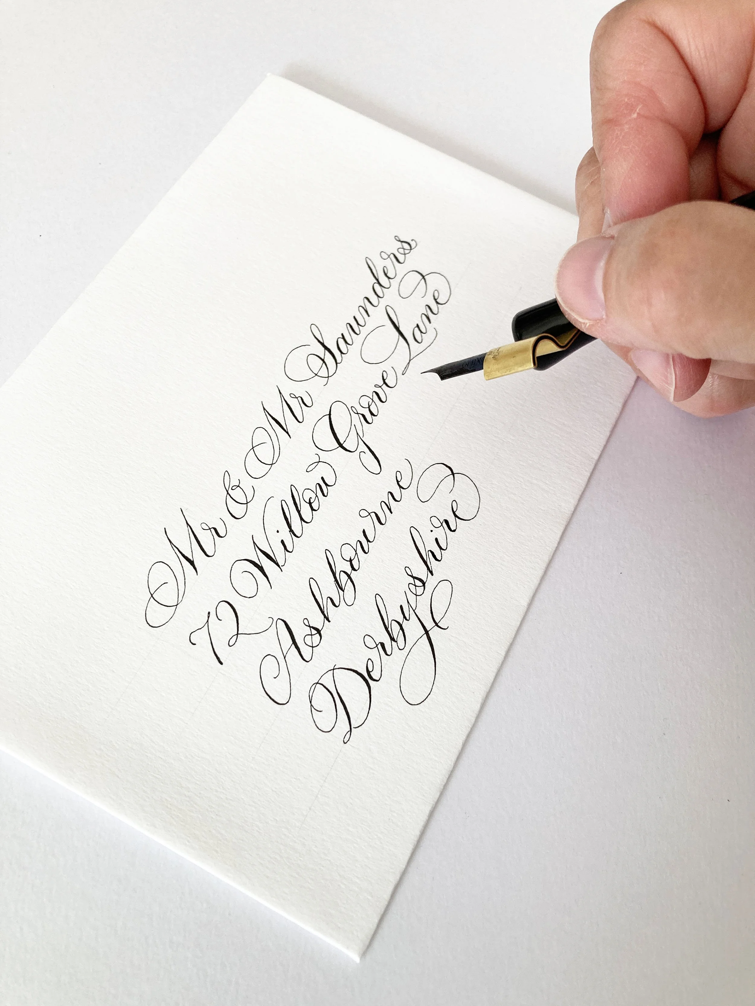 Calligraphy envelope addressing service UK.jpg