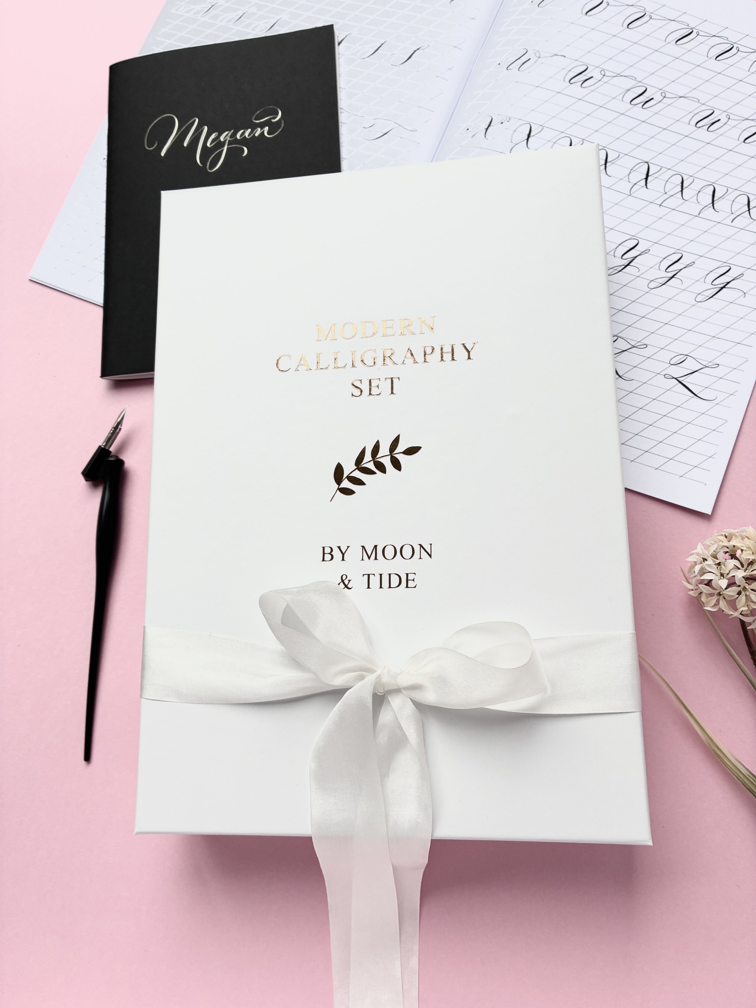 Calligraphy Set for modern lettering beginner friendly made in the UK By Moon and Tide_0762.jpg