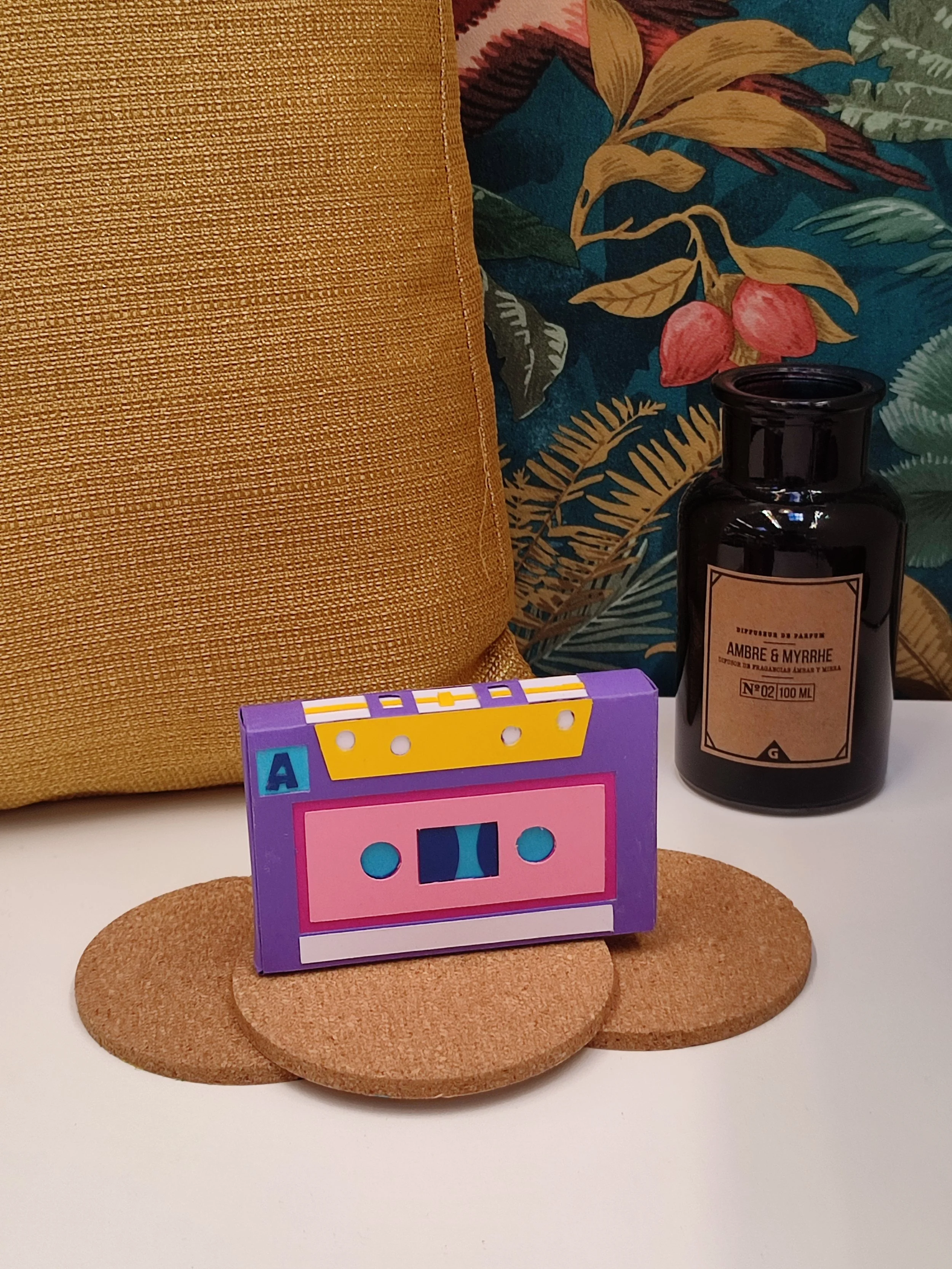 Cassette audio papier