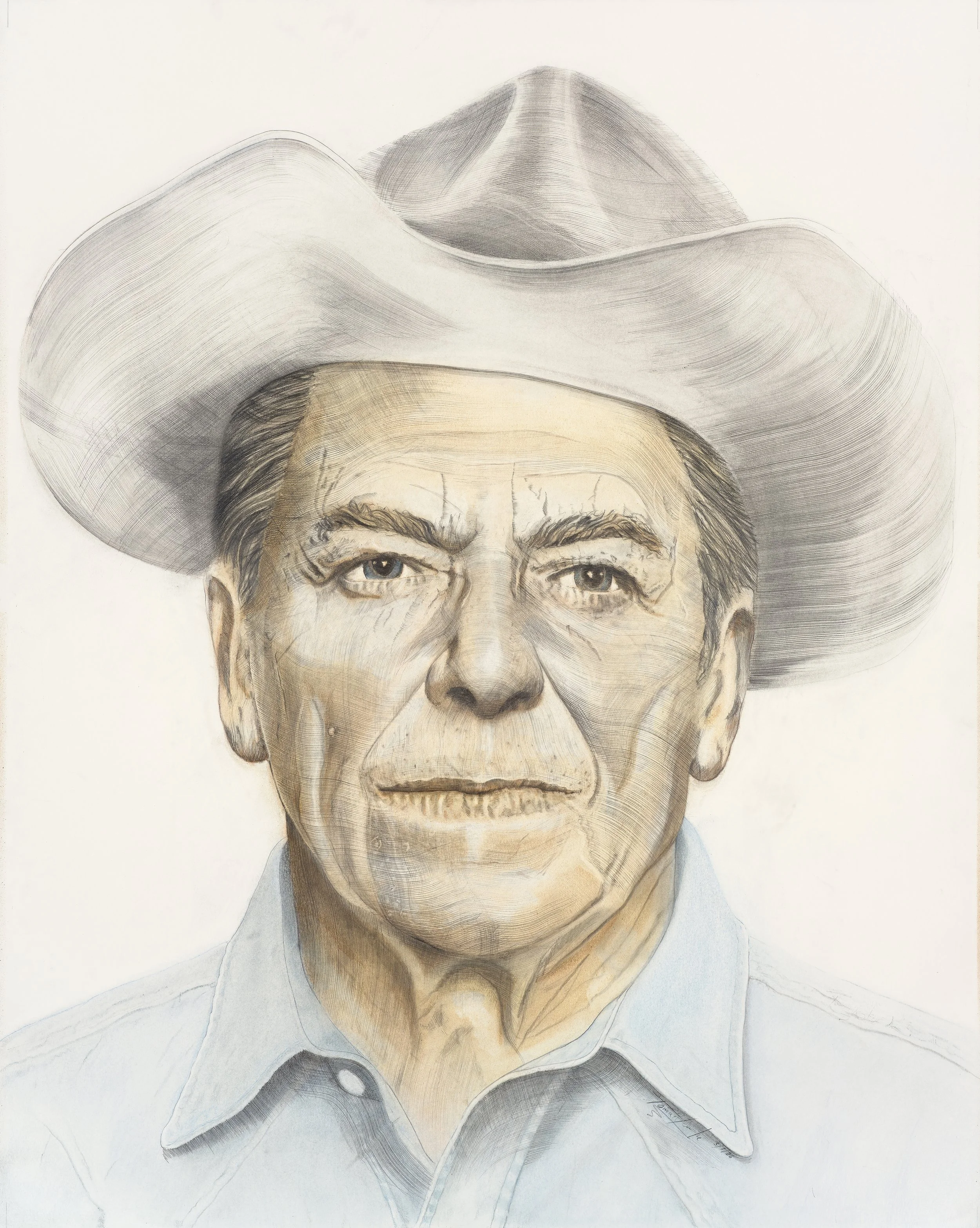 DUTCH, Drawing on Paper, 55x48", 2026