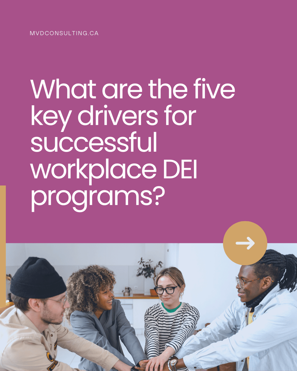 What are the five key drivers for successful workplace DEI programs?