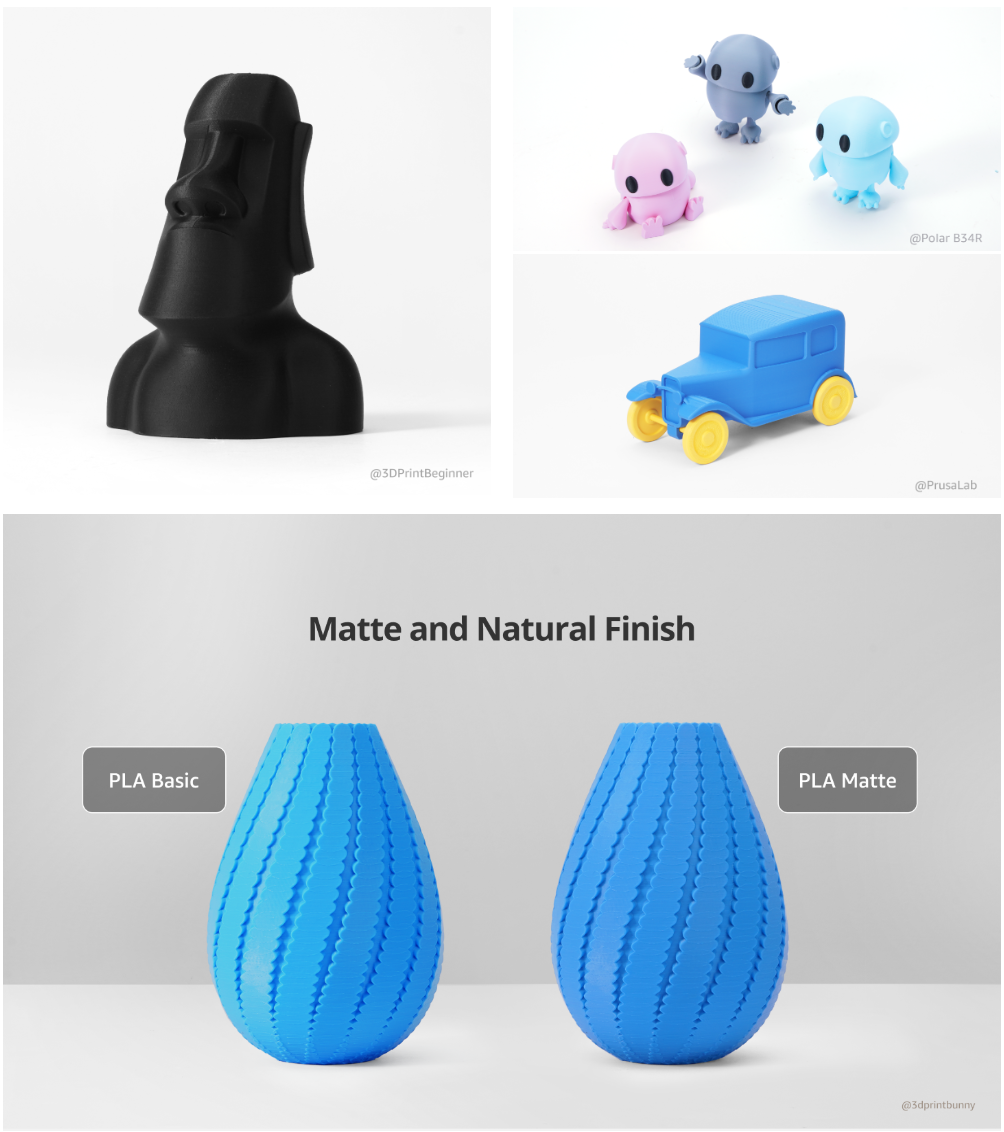 bambu lab pla matter difference