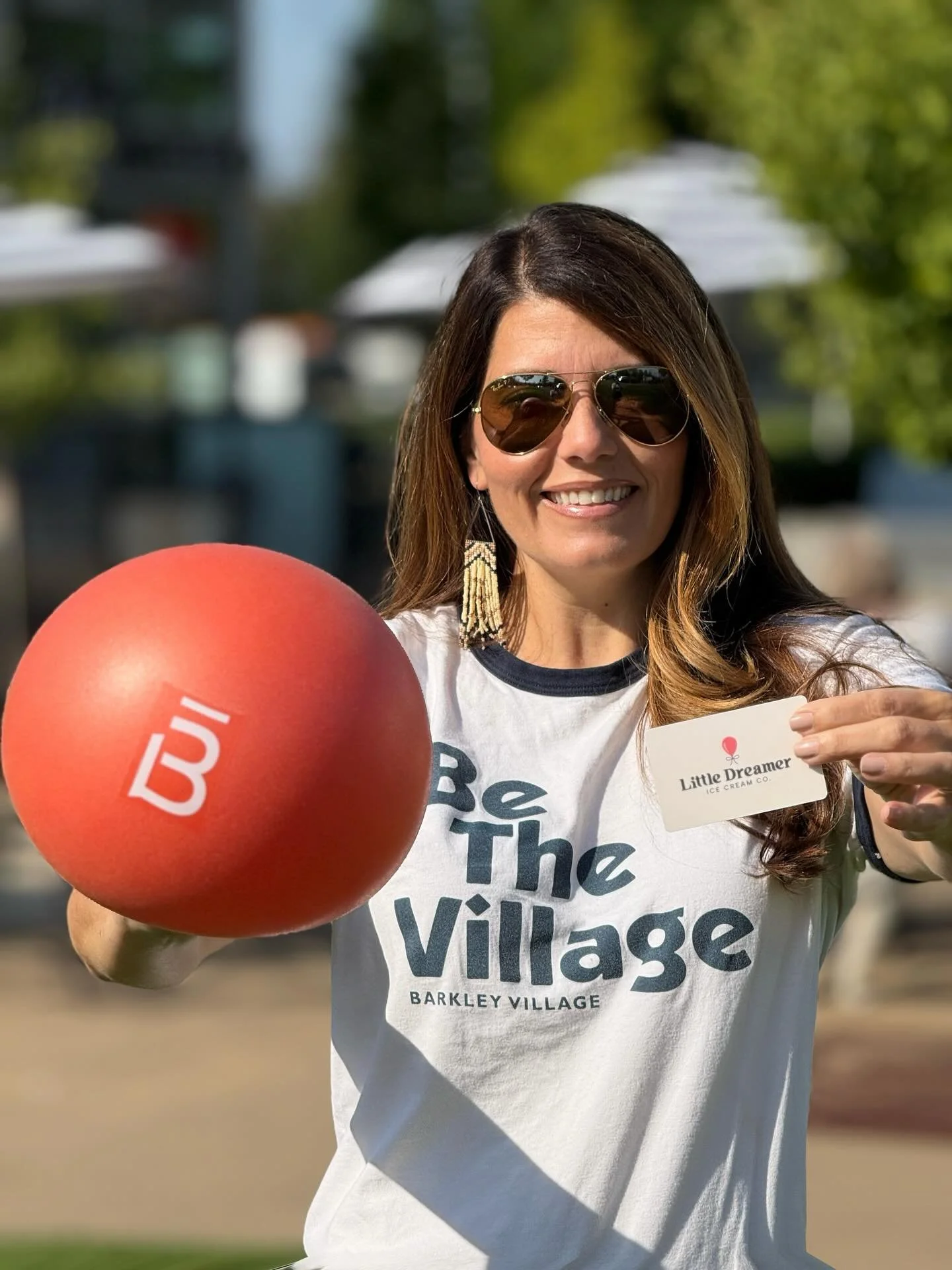 What do @Barre3 and @littledreamericecream have in common? They will both be part of today&rsquo;s Play Days on the Plaza! Come for a fun family workout at 10am and get  A Little Dreamer gift card for a kid cone! See you on the Barkley Village Plaza 