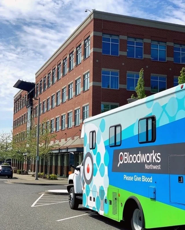Barkley Village is grateful that Keller Williams Western Realty @kwwesternrealty is sponsoring the @bloodworksnw Mobile Bus blood donation drive here in Barkley next week! 

Monday, February 2
9:00 AM to 3:00 PM
2215 Rimland Drive, Bellingham

This t