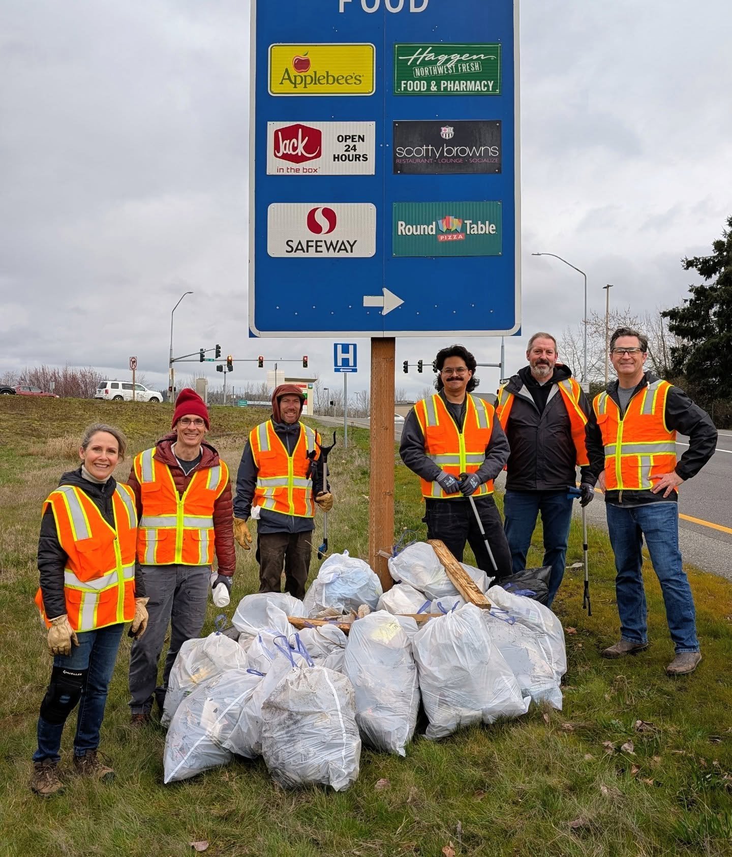 Barkley Village adopted a highway! Well, the Sunset Drive on and off ramps to be exact.

This morning, our team tackled the I-5 North on and off ramps, with the I-5 South ramps up next! 

We're excited to do our part in keeping the community we love 