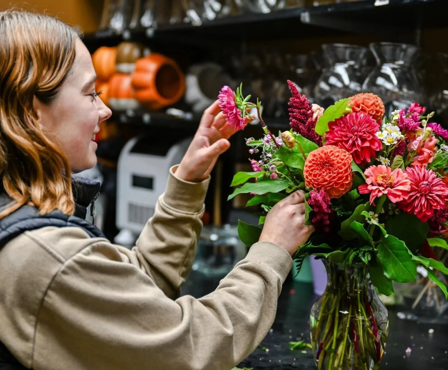 🌷Spring is finally here &mdash; and fresh flowers are the easiest way to celebrate it.

Haggen's floral manager Eliana and her team have everything you need: fresh-cut tulips and daffodils straight from Mount Vernon, custom bouquet arrangements for 