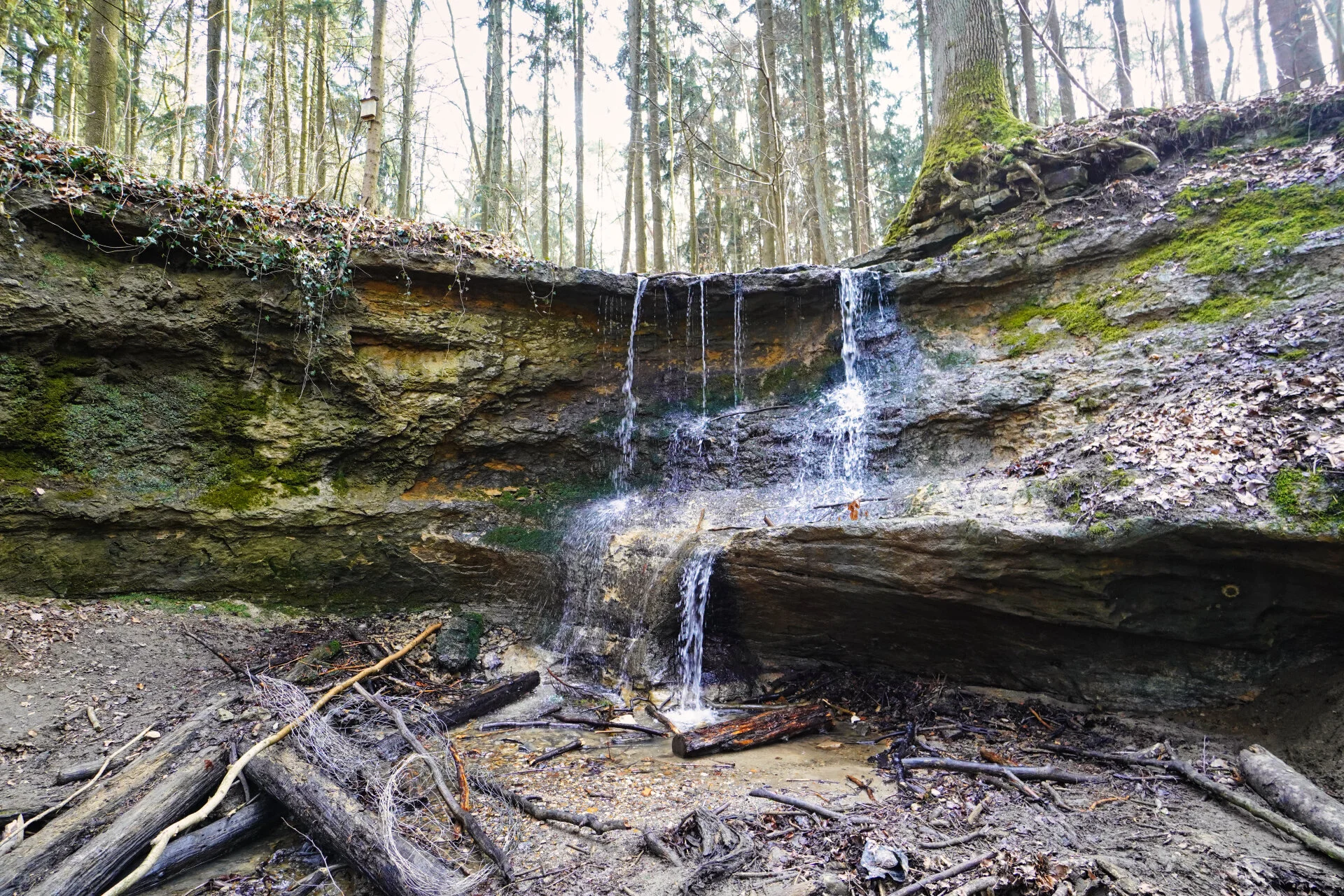 Klingender Wasserfall Haimendorf