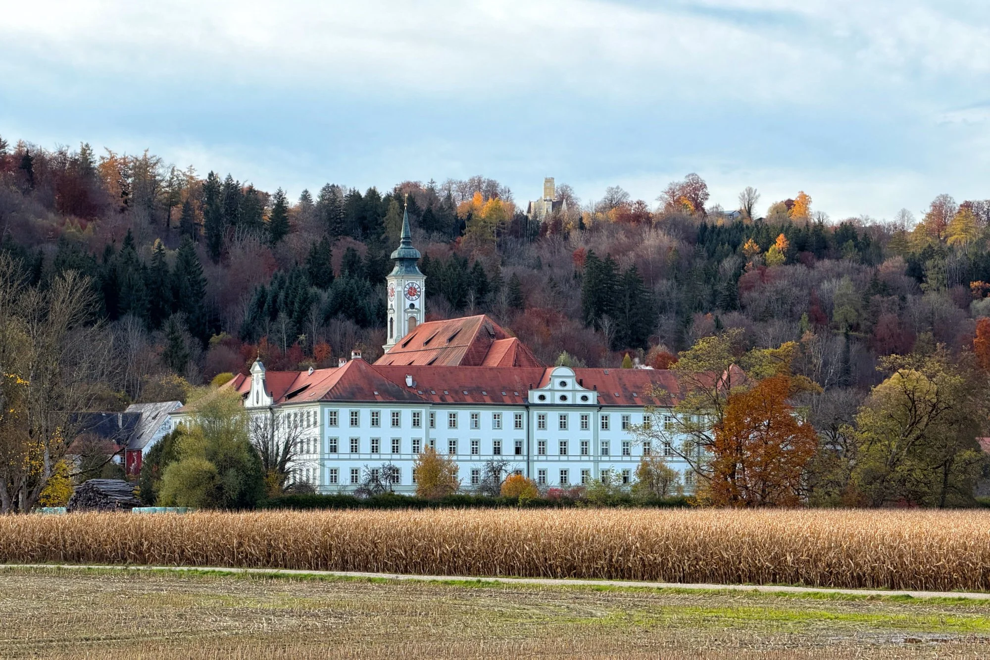 Ein Tag an der Isar beim Kloster Schäftlarn