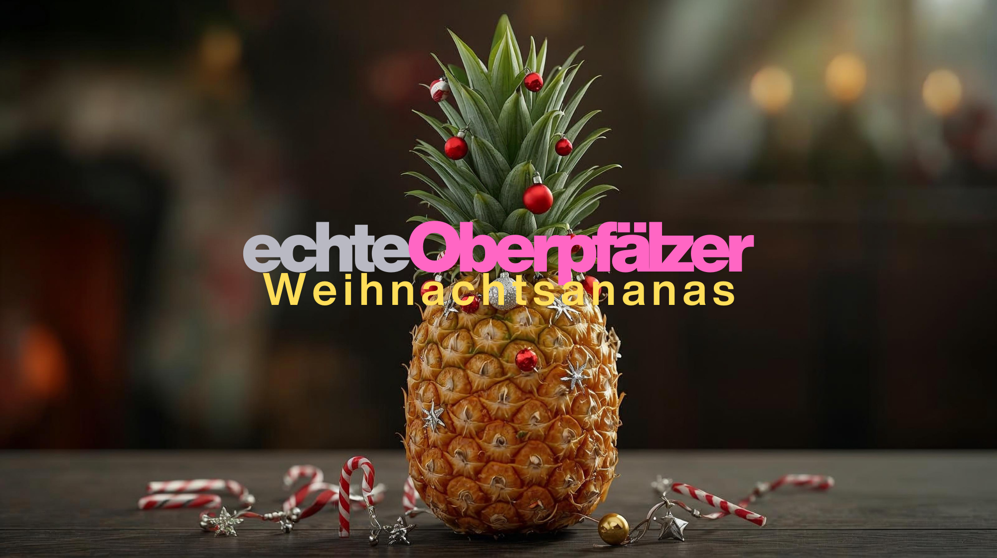 Ananas vs. Weihnachtsbaum