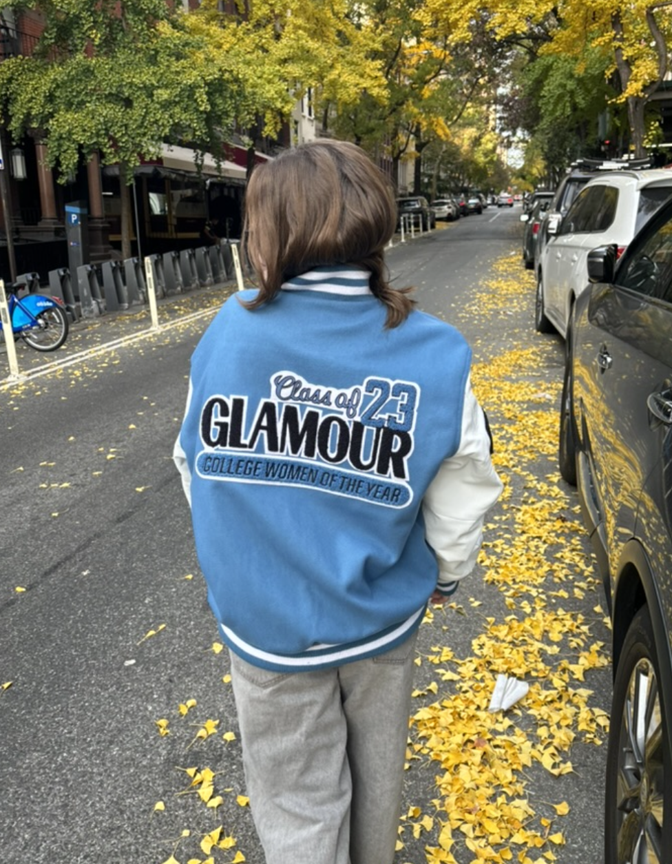 Glamour Magazine's College Women of the Year Commemorative Letterman Jacket