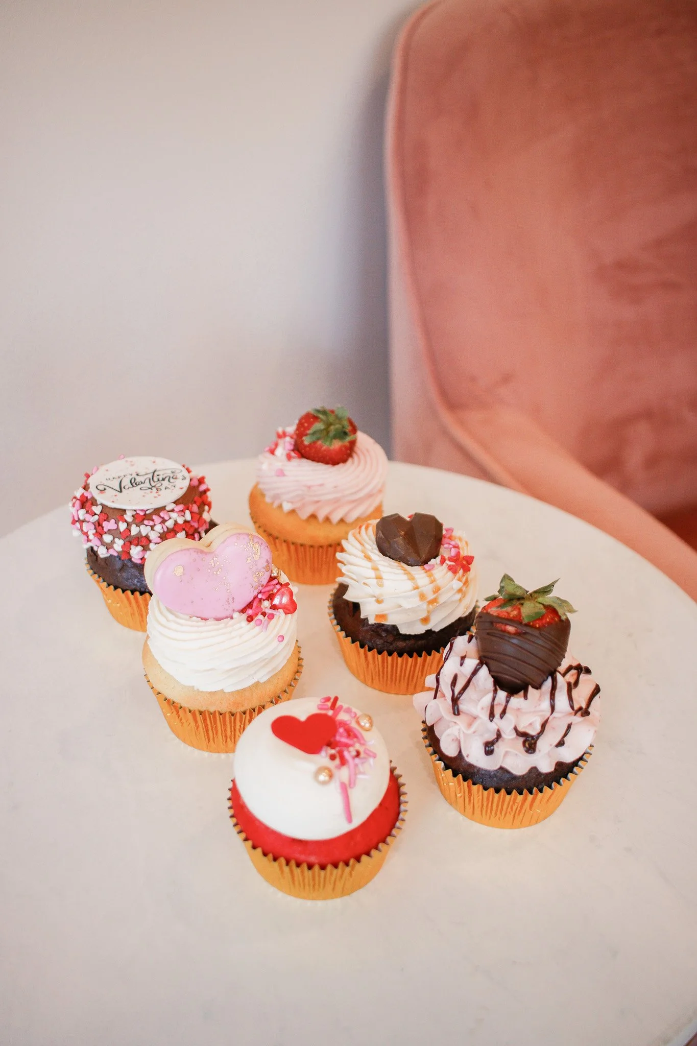 Valentine's 6 Cupcake Box