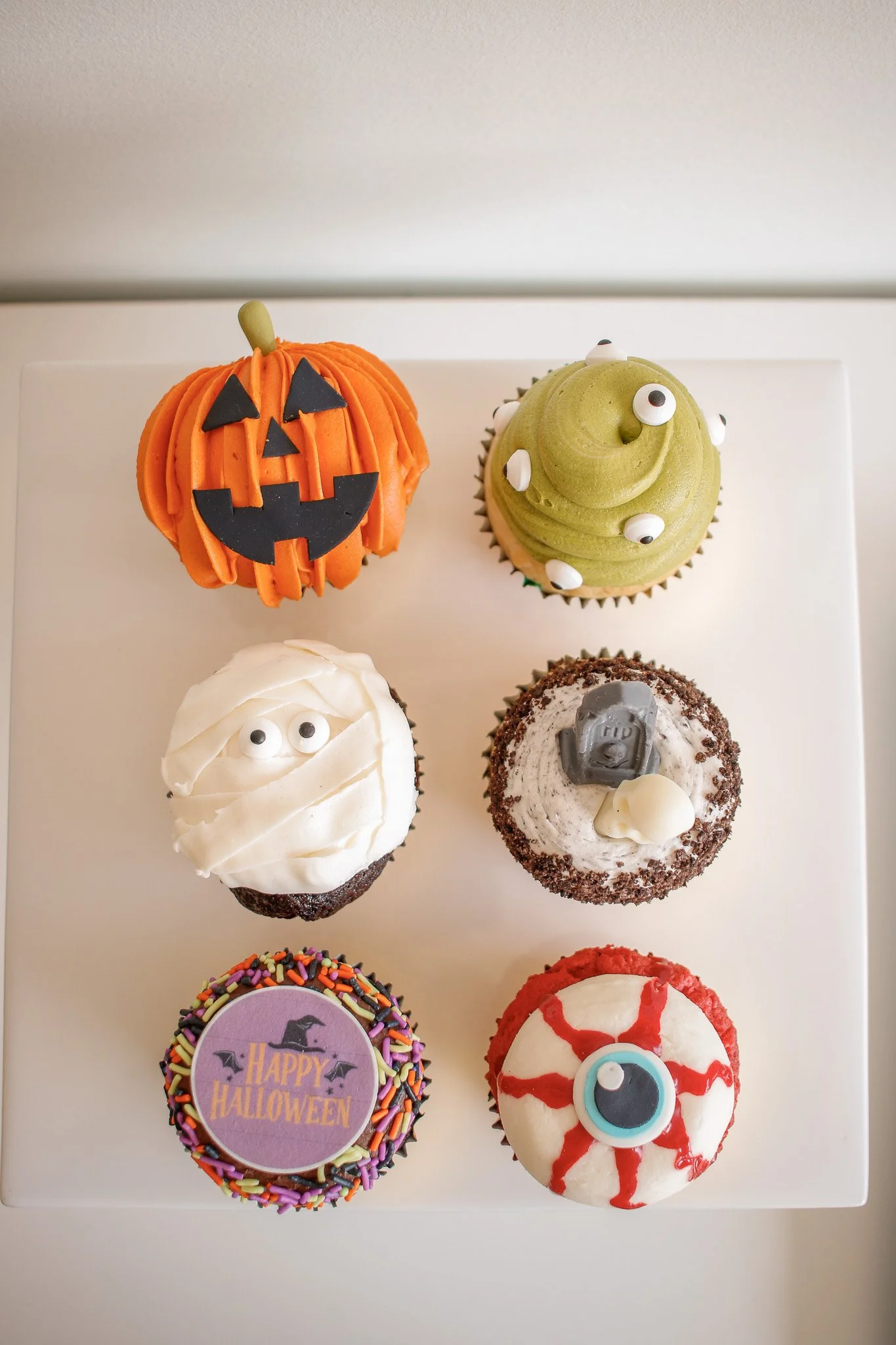 Halloween  Cupcake Box