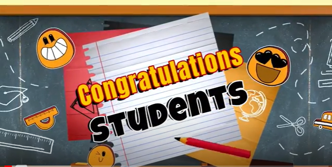 [Repost] Congratulations Students!
