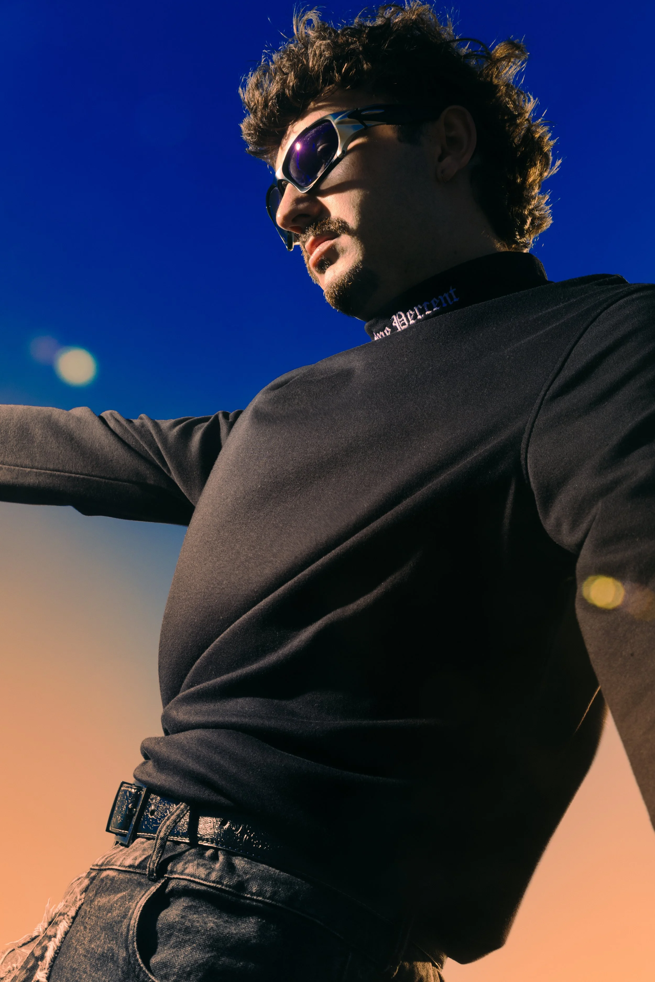 Golden hour portrait photography silhouette by Los Angeles photographer Matt Francisco