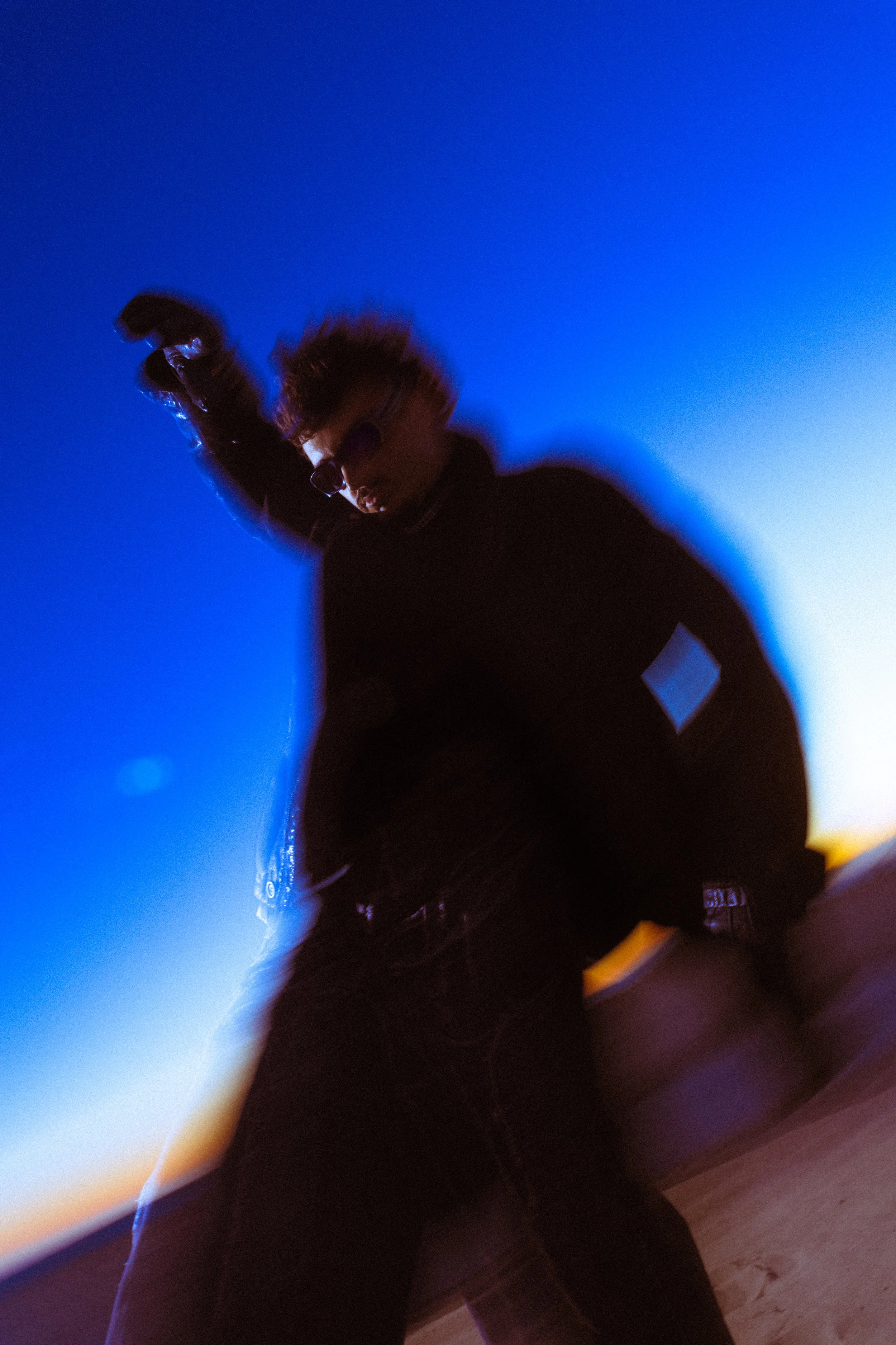 Outdoor portrait photography of artist by Los Angeles portrait photographer Matt Francisco