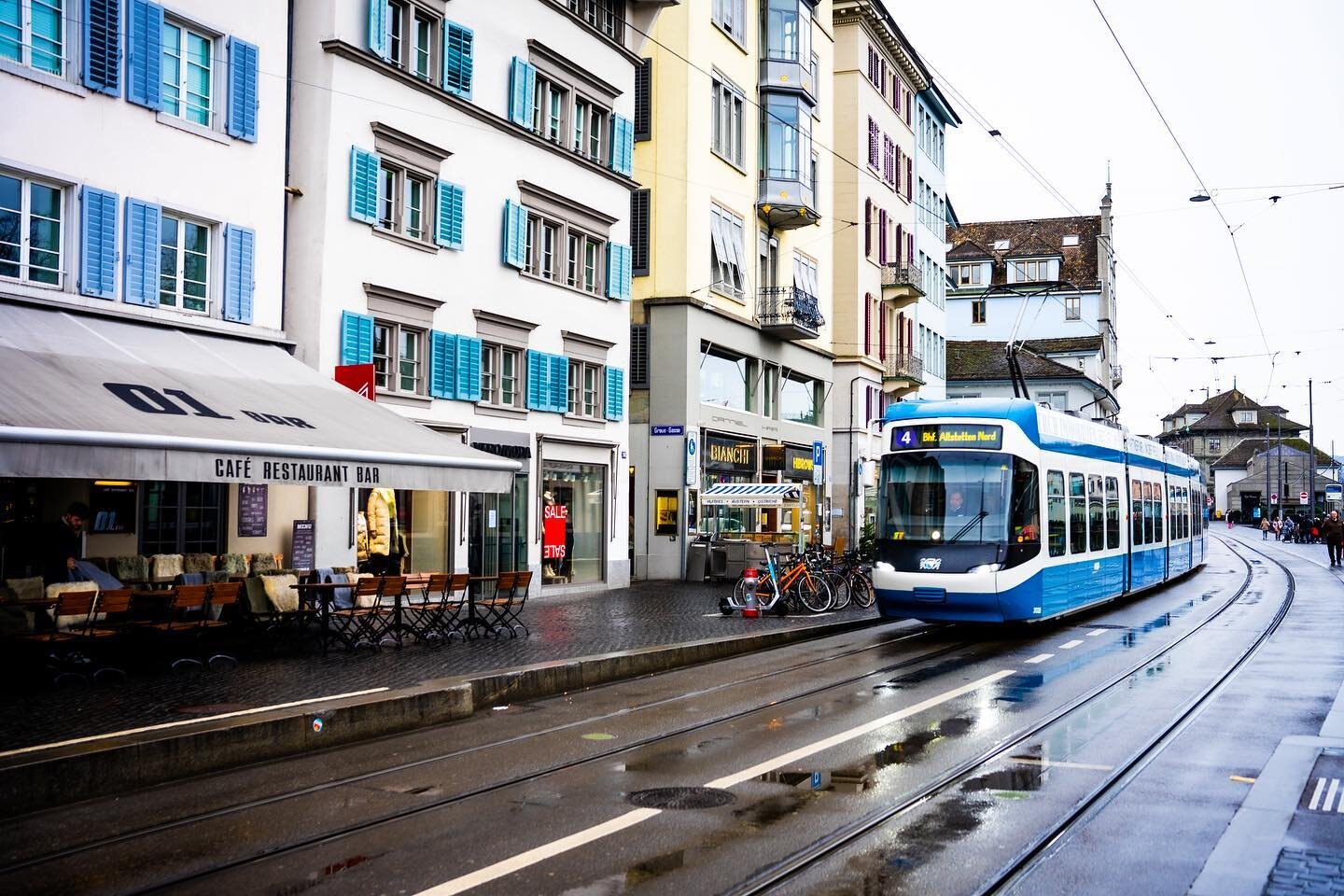 Rainy Morning in Zurich