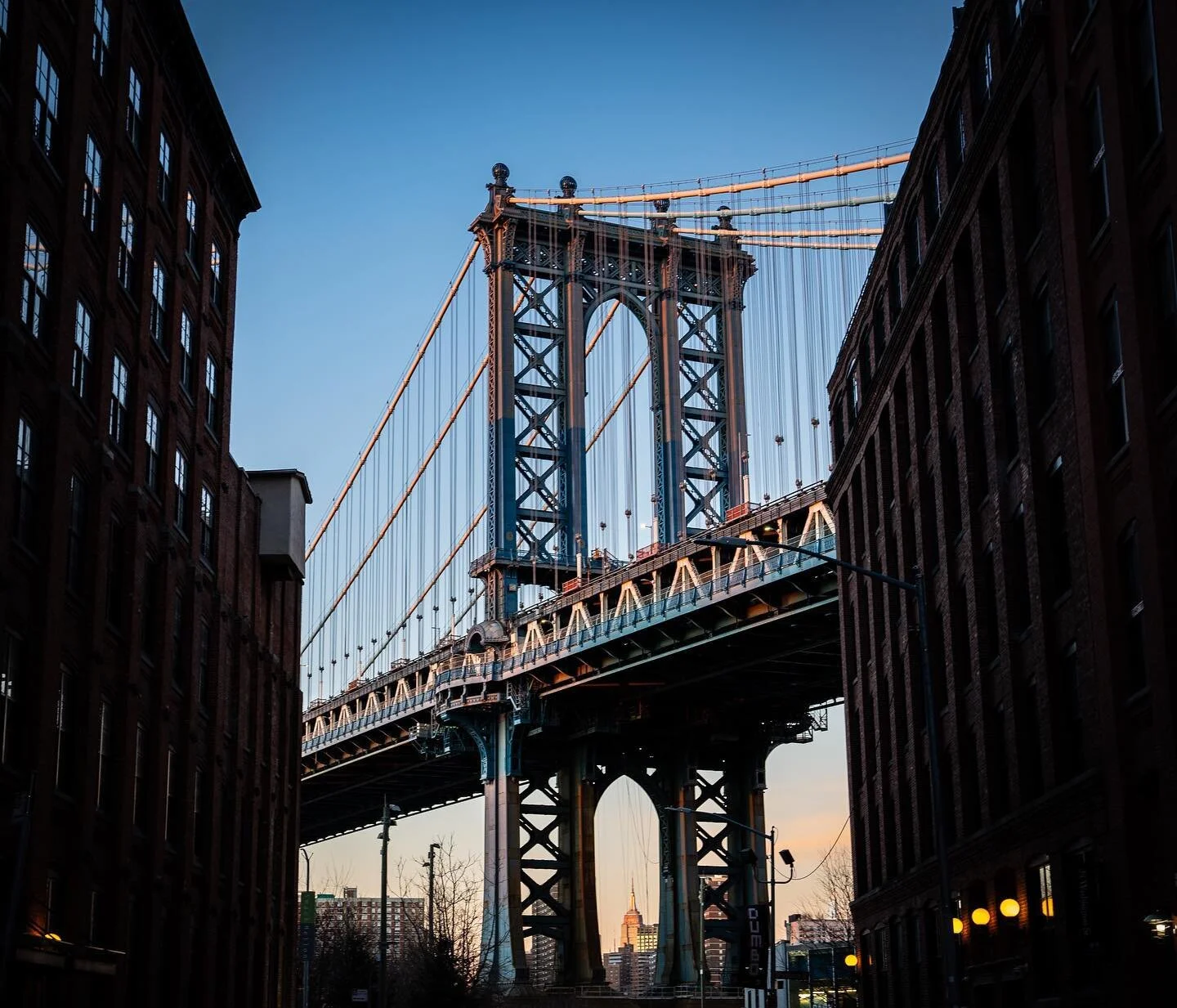 ft. Empire State Building under the bridge