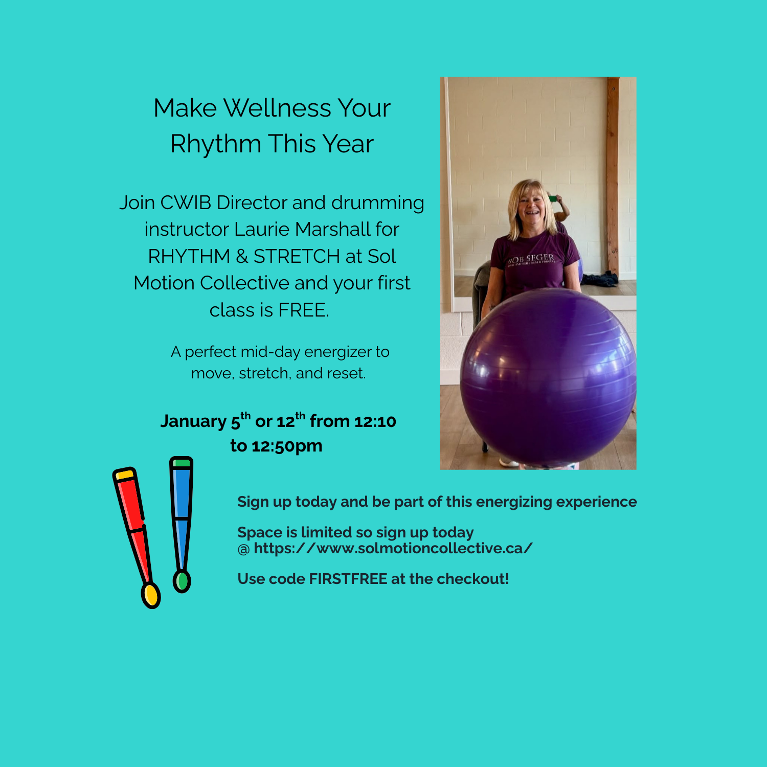 RHYTHM &amp; STRETCH at Sol Motion Collective 
