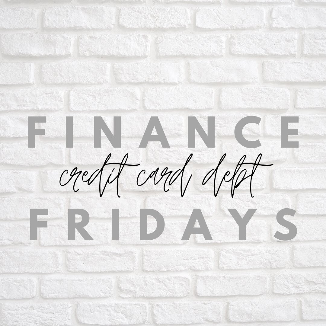 #cerdamunozadvisors #financialfridays #creditcarddebt