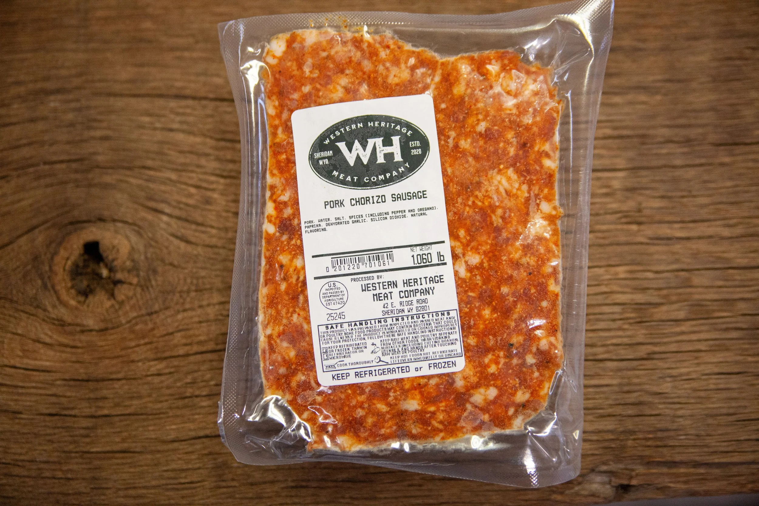 Pork Chorizo Sausage 1 lb