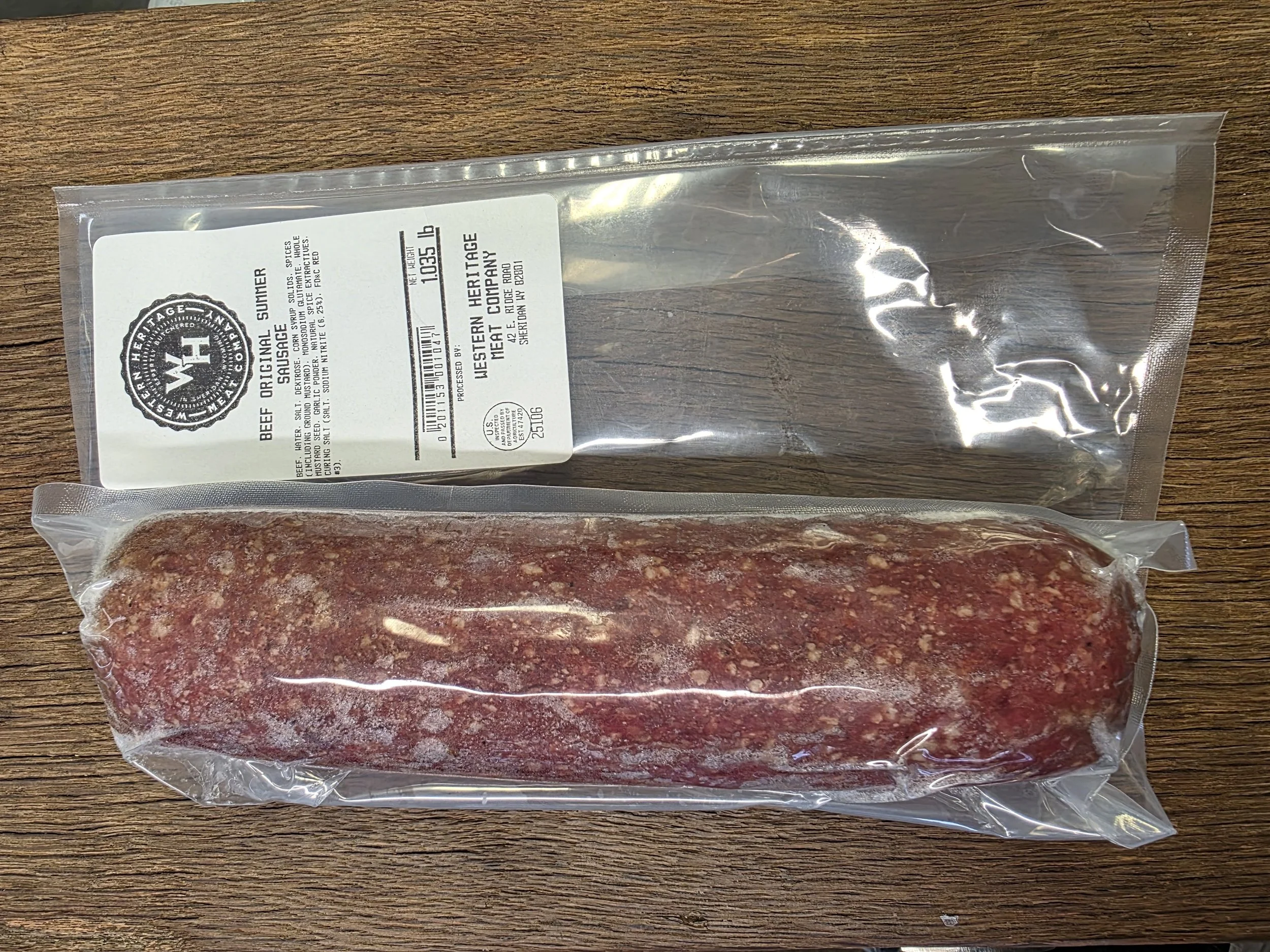 Beef Original Summer Sausage