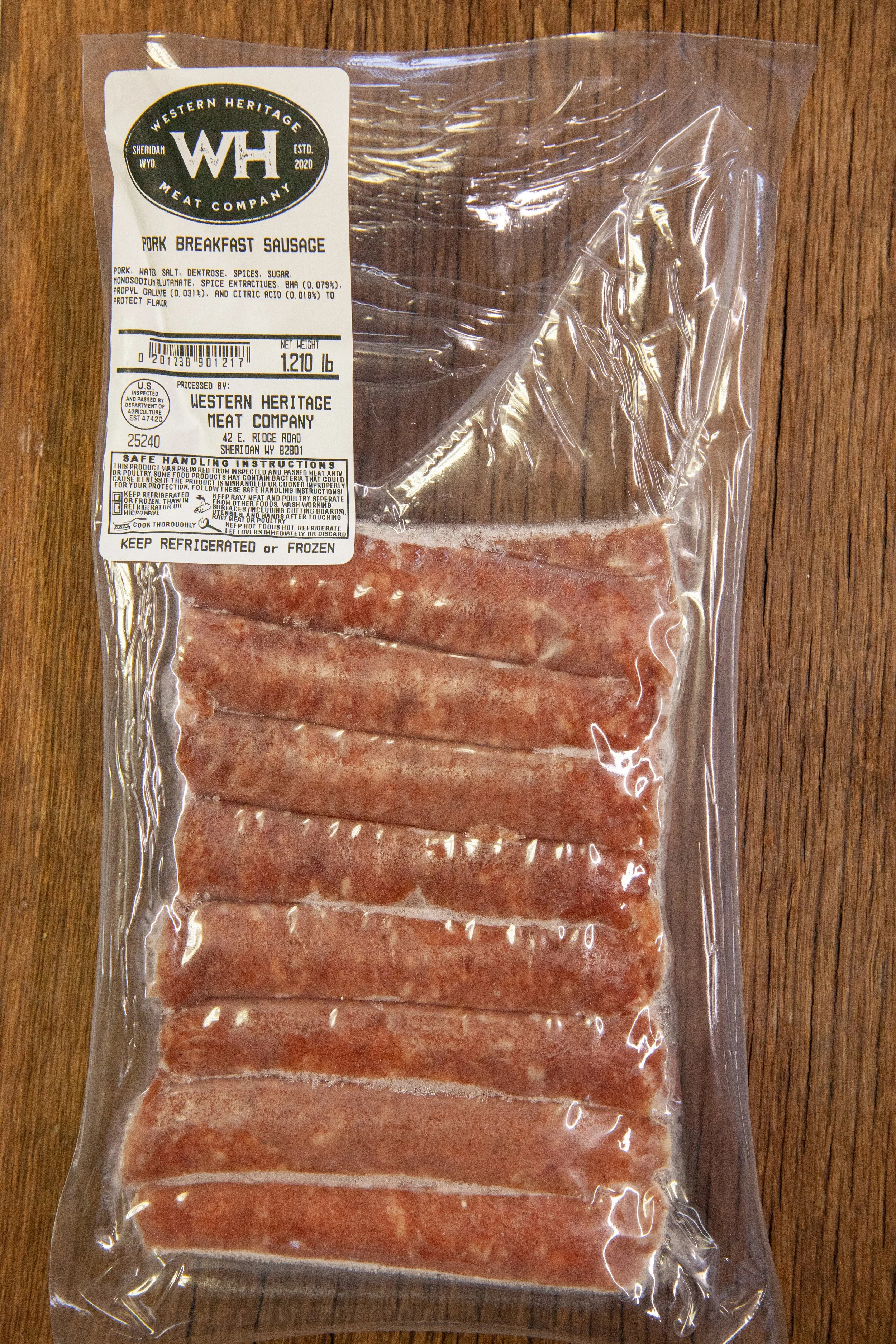 Pork Breakfast Sausage Links