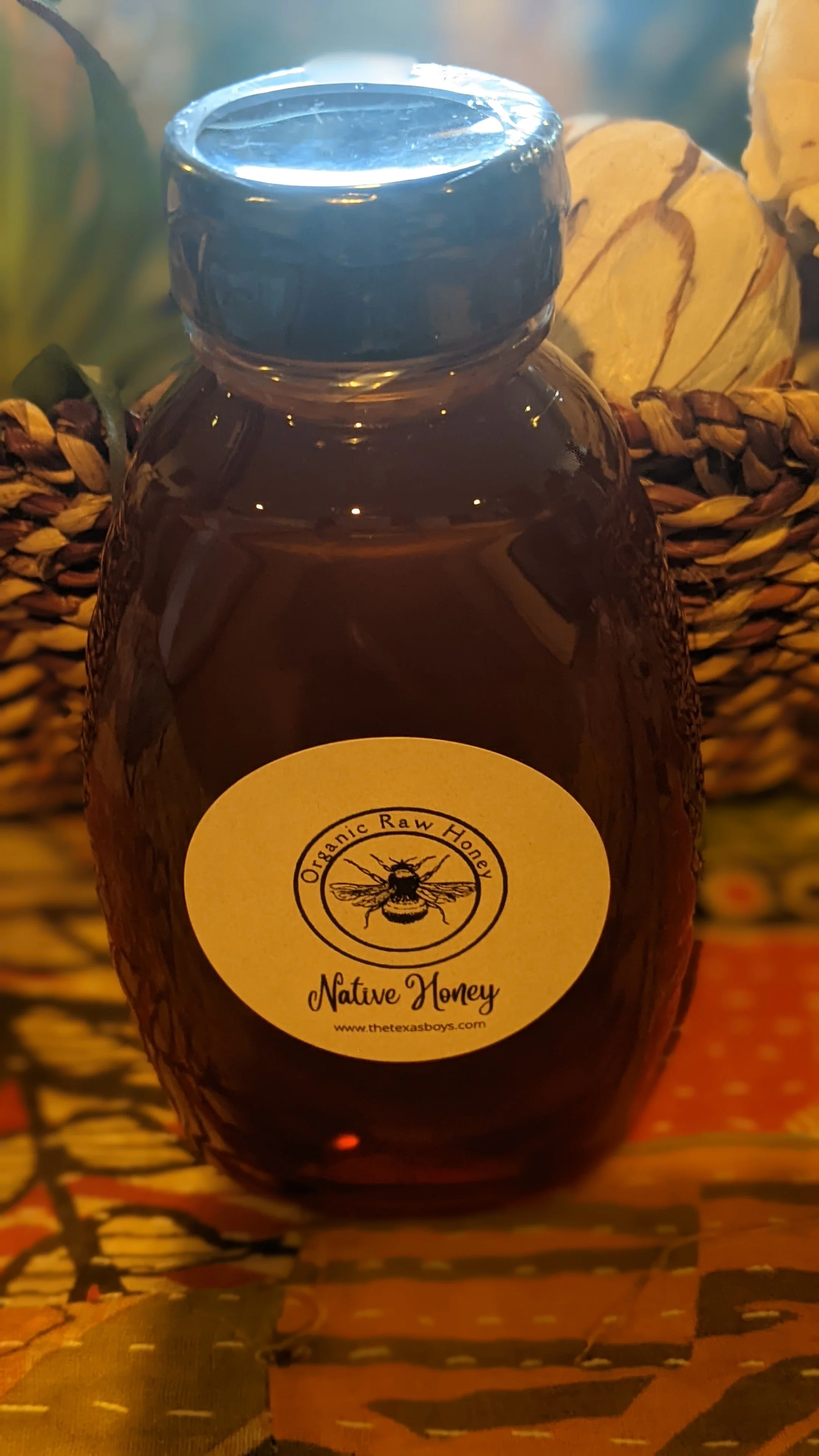 1 Lb. Organic RAW NATIVE TEXAS HONEY — The Texas Boys