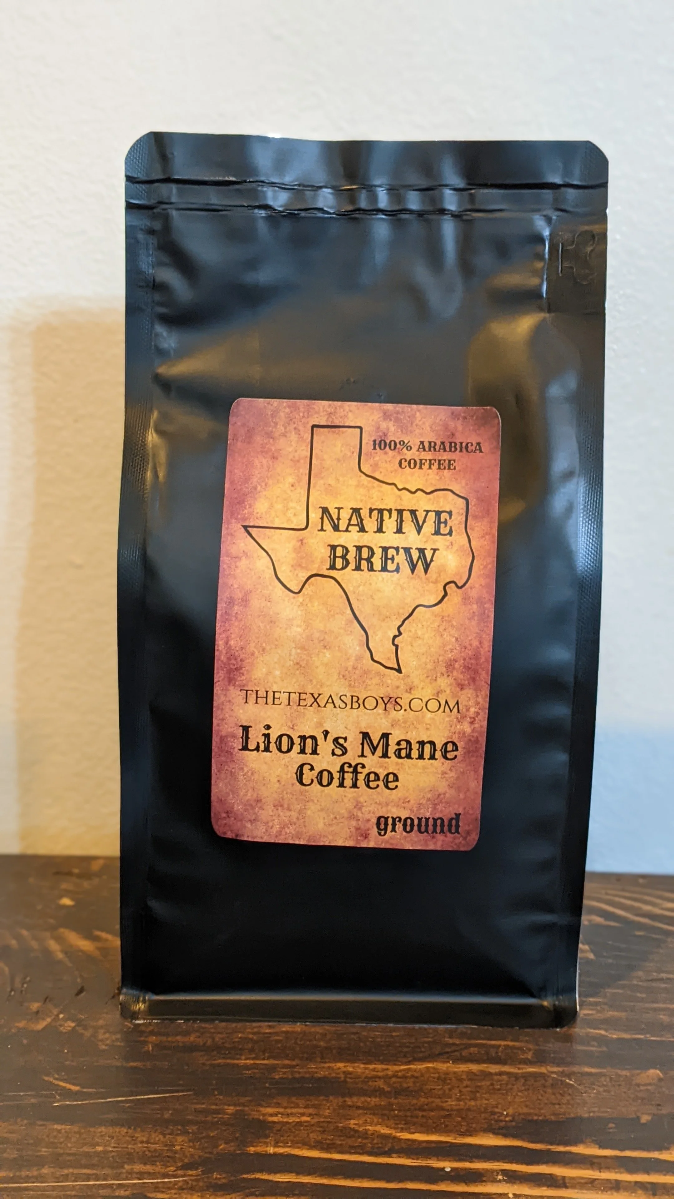 Native ORGANIC Lion's Mane Coffee Ground1 lb. Bag/BULK 5lb.Bag — The