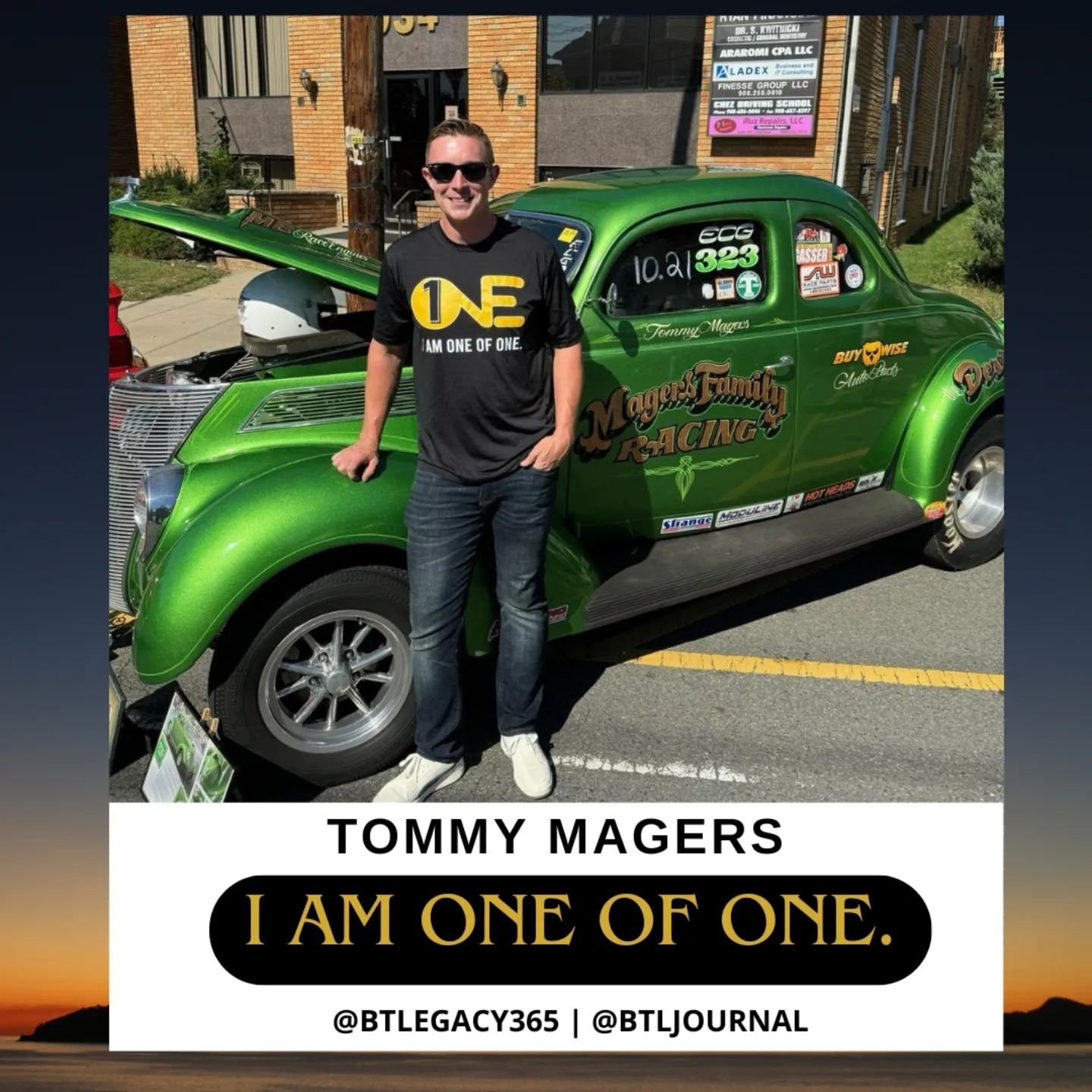 Best of luck to my good friend and brother for life Tommy Magers in Great Meadows today. He will be racing his car (shown in the photo) at the Original Fall Nostalgia Classic with NETO, East Coast Gassers &amp; East Coast Fuelers front engine dragste