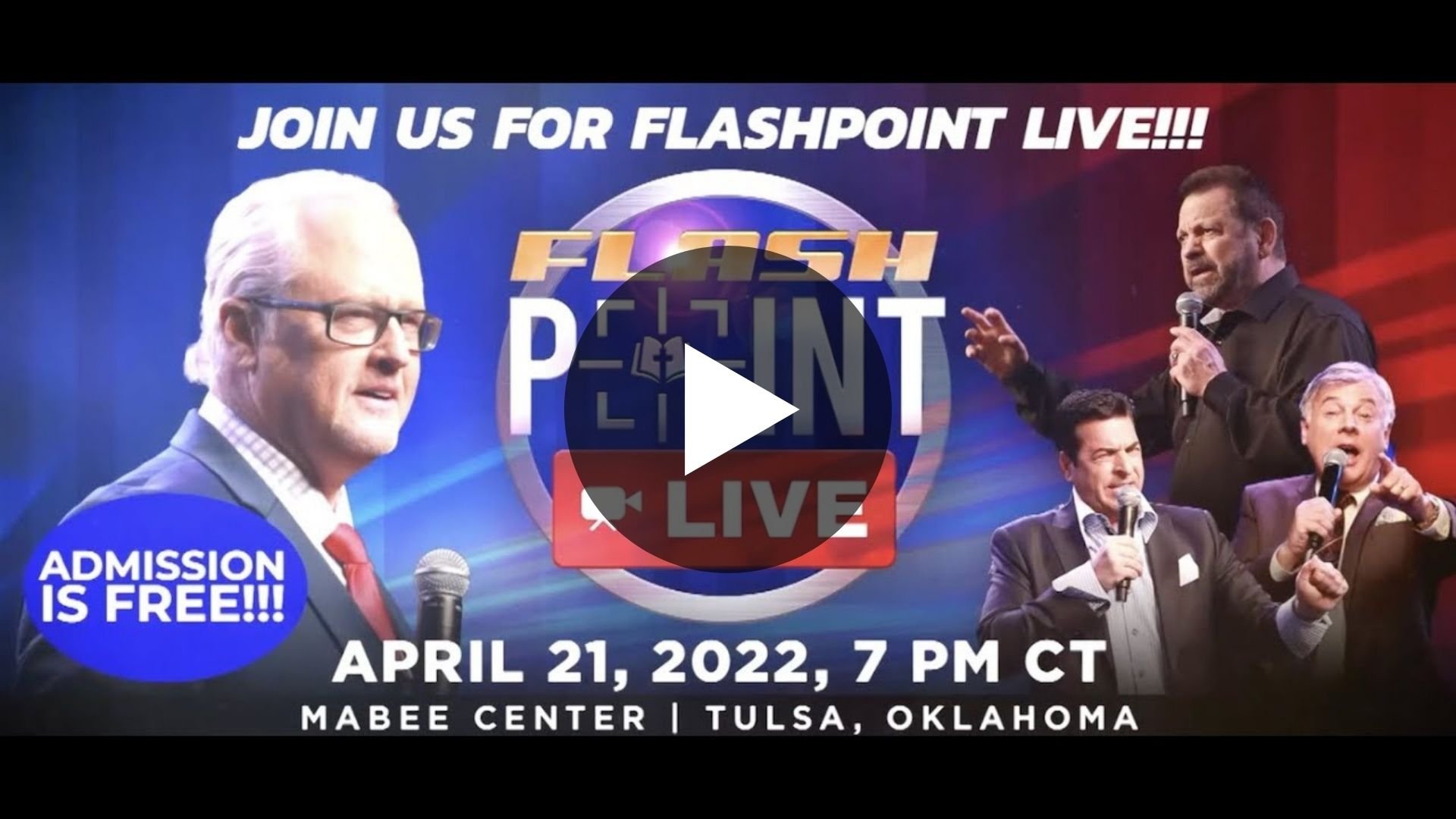 Join Flash Point Live- April 21, 2022