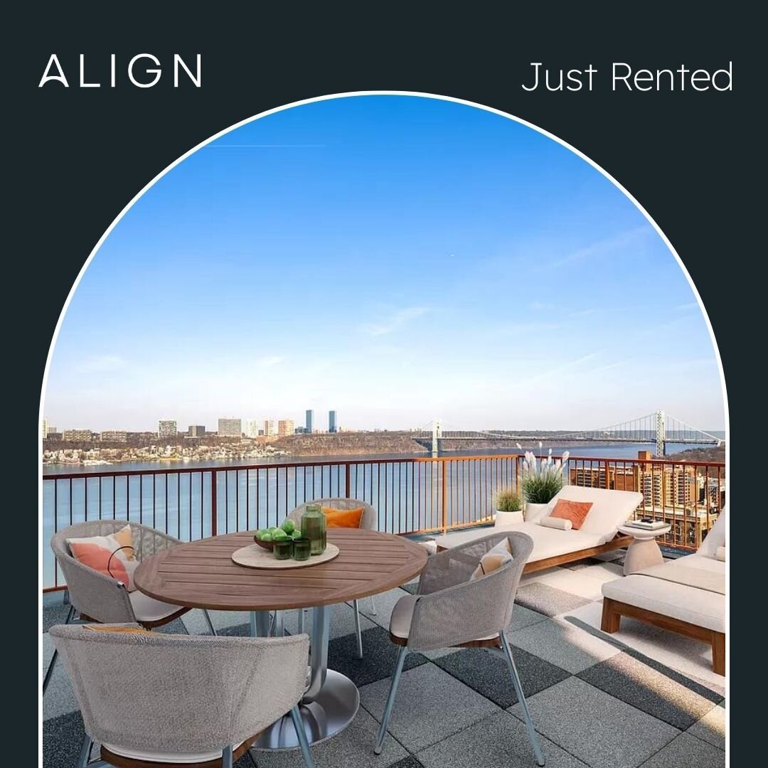🗽 Welcome to New York! 🎉 Congratulations to the newest tenants of this one bedroom unit within an amenity building. 🏙️ Equipped with exclusive outdoor space overlooking the Hudson, washer/dryer in-unit, a gym, parking, and concierge desk, this uni