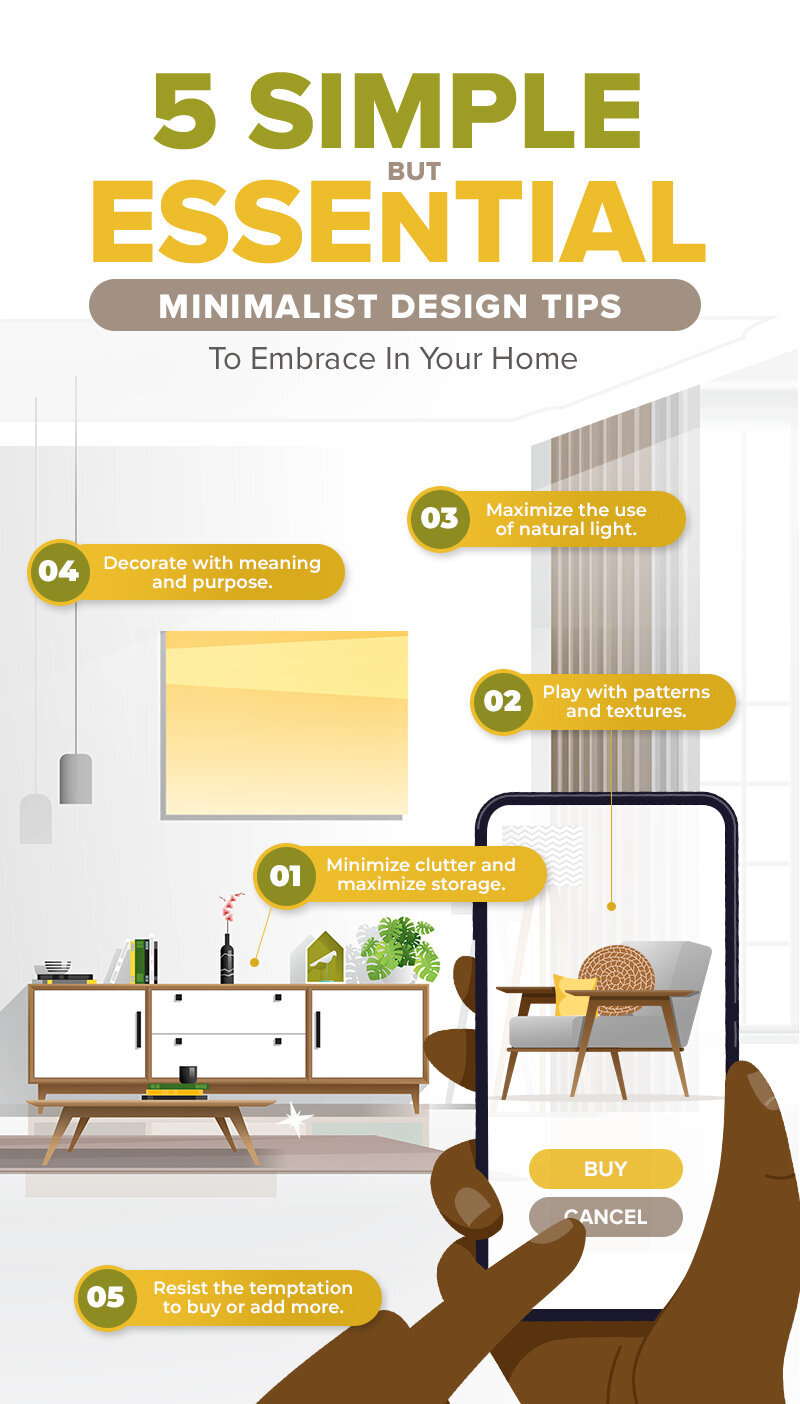 5 Simple but Essential Minimalist Design Tips To Embrace In Your Home —  KJAX Group