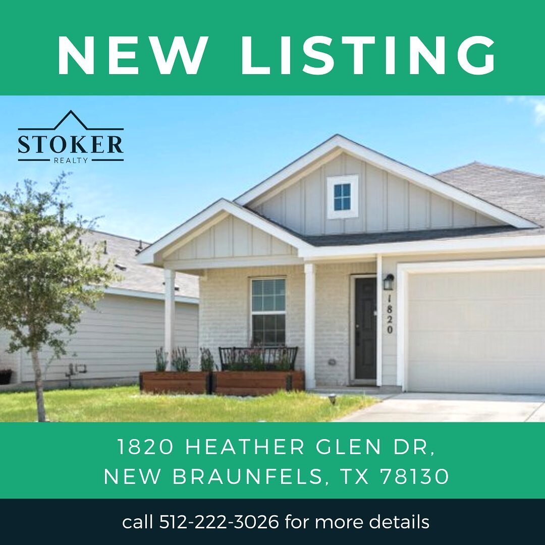 Happy Wednesday! We have a new listing available. This cozy home in New Braunfels is located in a quiet neighborhood and comes with a peaceful view of a green space in the backyard! 😌🌿 

Call us or head to our bio for more details 

☎️ 512-222-3026