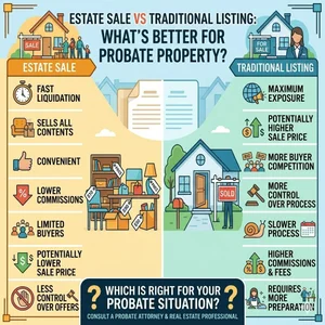 Estate Sale vs Traditional Listing: What’s Better for Probate Property?