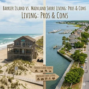 Barrier Island vs Mainland Shore Living: Pros &amp; Cons