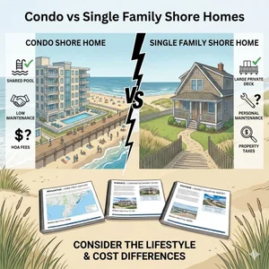 Condo vs. Single‑Family at the Shore: What’s Right for You?