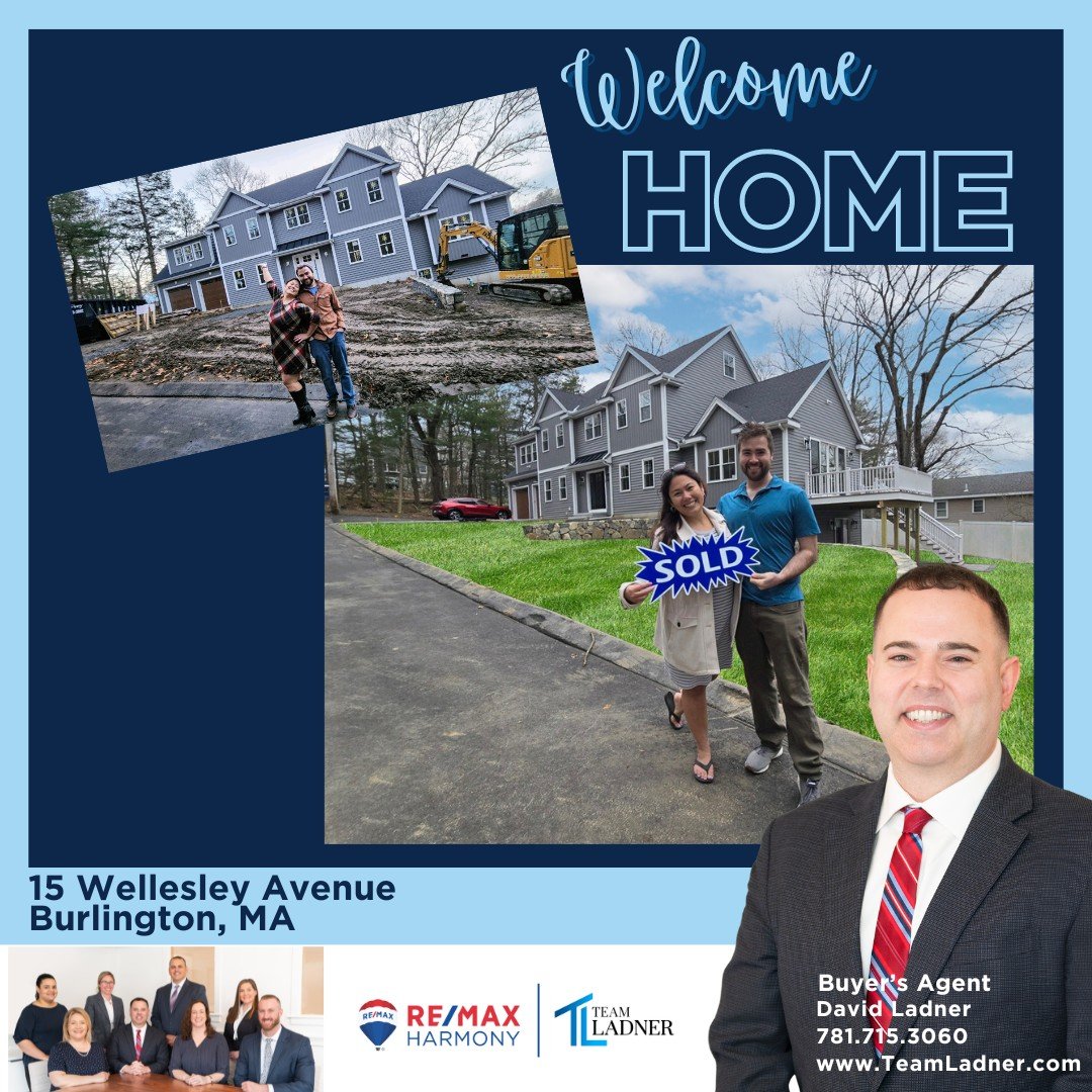 🔑Part 2 of this Story Behind the SOLD Sign: Dear friends of Team Ladner, Kearney and Tim, toyed with selling their townhome in Revere last year but were only ready to make the move for something truly worthwhile. David toured multiple properties wit