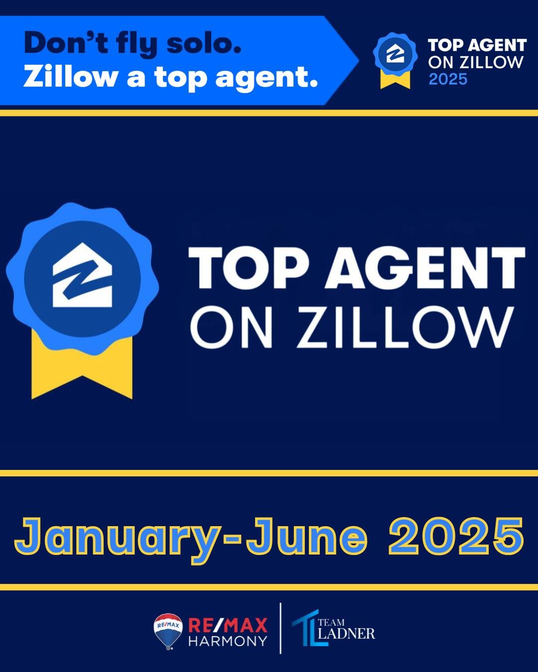 We&rsquo;re honored to share that we&rsquo;ve been named a Top Agent on Zillow every single month so far in 2025! 🎉

Huge thanks to our amazing clients and community for your continued trust and support &mdash; we couldn&rsquo;t do it without you!✨