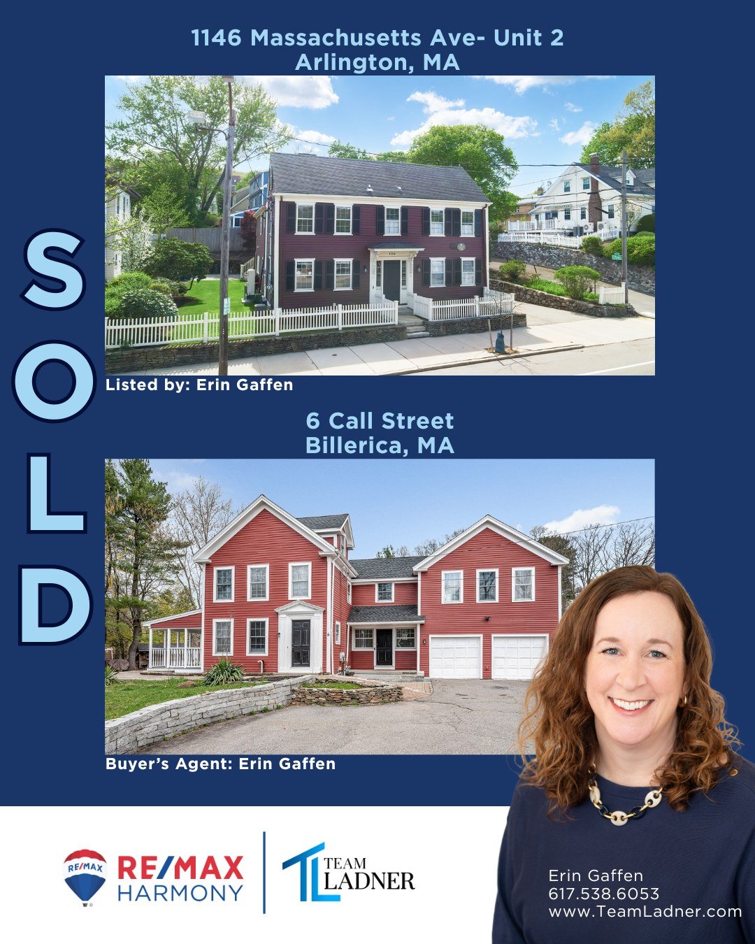 🔑The story behind the SOLD sign: One big move, two seamless transactions&mdash;Erin made it happen!

Erin helped Derrick relocate to Arlington, MA from Indiana with the purchase of his beautiful condo in 2022. Several months ago, Derrick and his fia