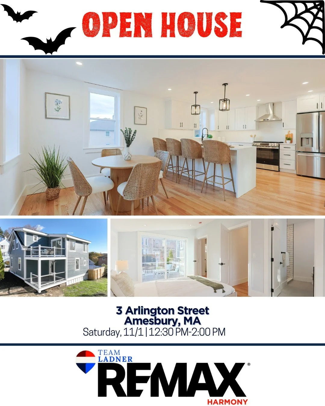 👻🎃🍭No tricks here, just treats! Skip the haunted listings and check out this boo-tifully renovated home with no skeletons in the closet- we checked. 💀

☎781.587.0528
👉TeamLadner.com

#RemaxHarmony #Remax #TeamLadner #AmesburyMa
