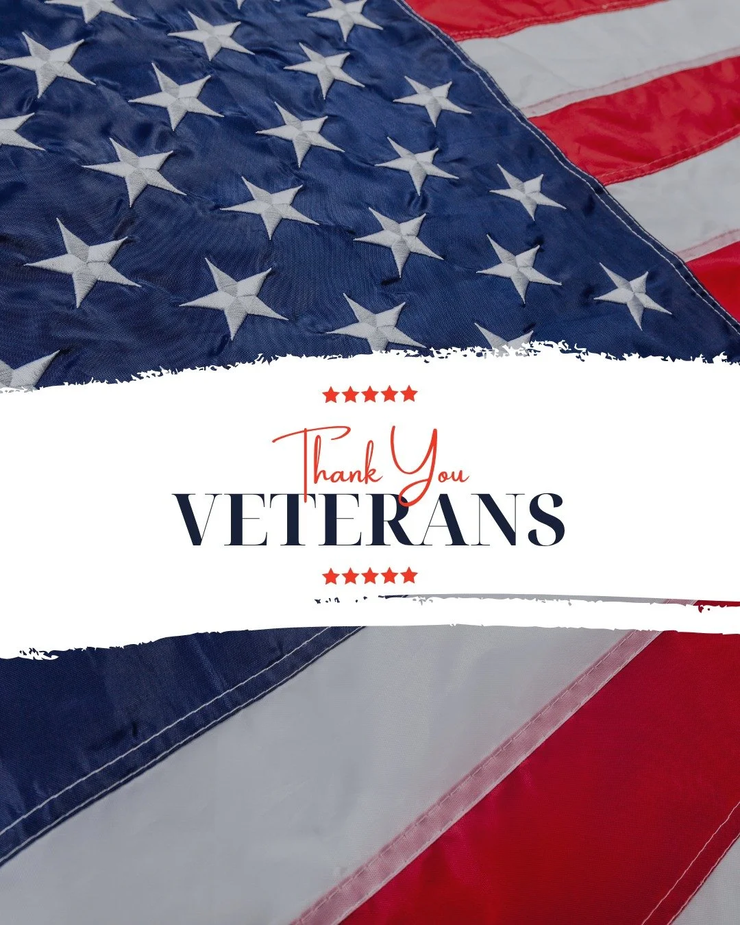 Today, we honor those who have served our country. Thank you for your courage, your dedication, and the sacrifices you and your families have made. We are grateful for you today and every day. 🇺🇸