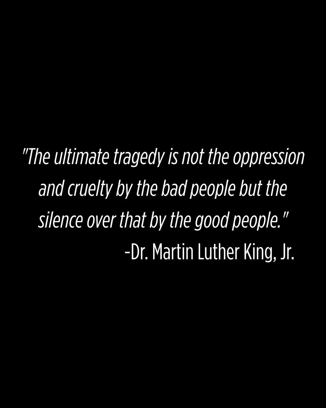 May this quote inspire us to listen, learn, and use our voices through kindness, courage, and action to help create a more just and compassionate world.🌎