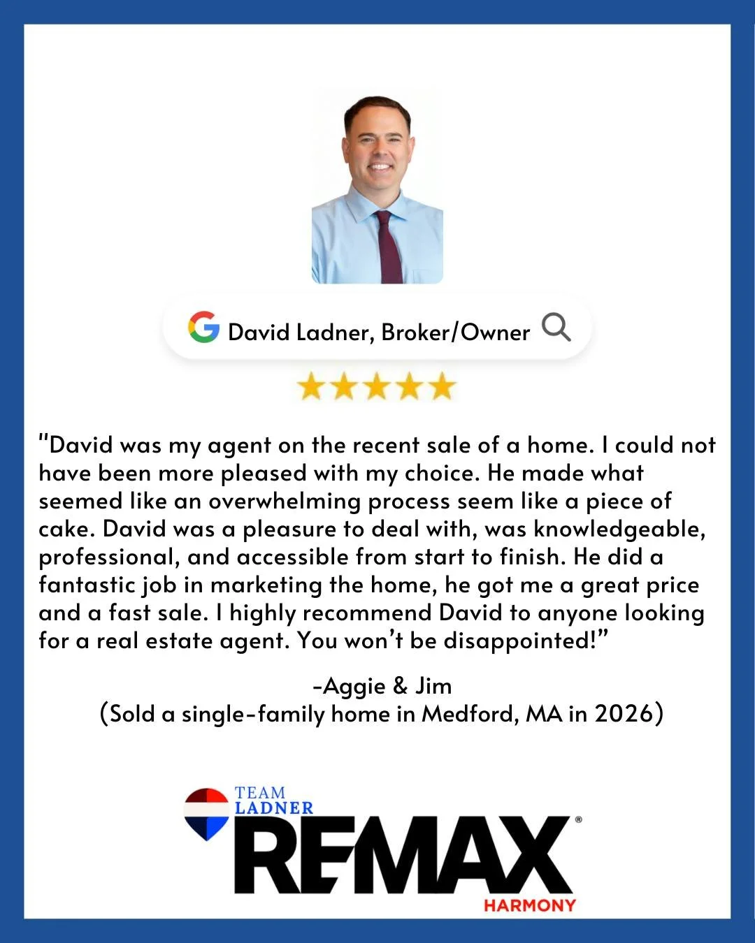 &ldquo;I could not have been more pleased with my choice. He made what seemed like an overwhelming process seem like a piece of cake. David was a pleasure to deal with, was knowledgeable, professional, and accessible from start to finish.&rdquo;

☎78