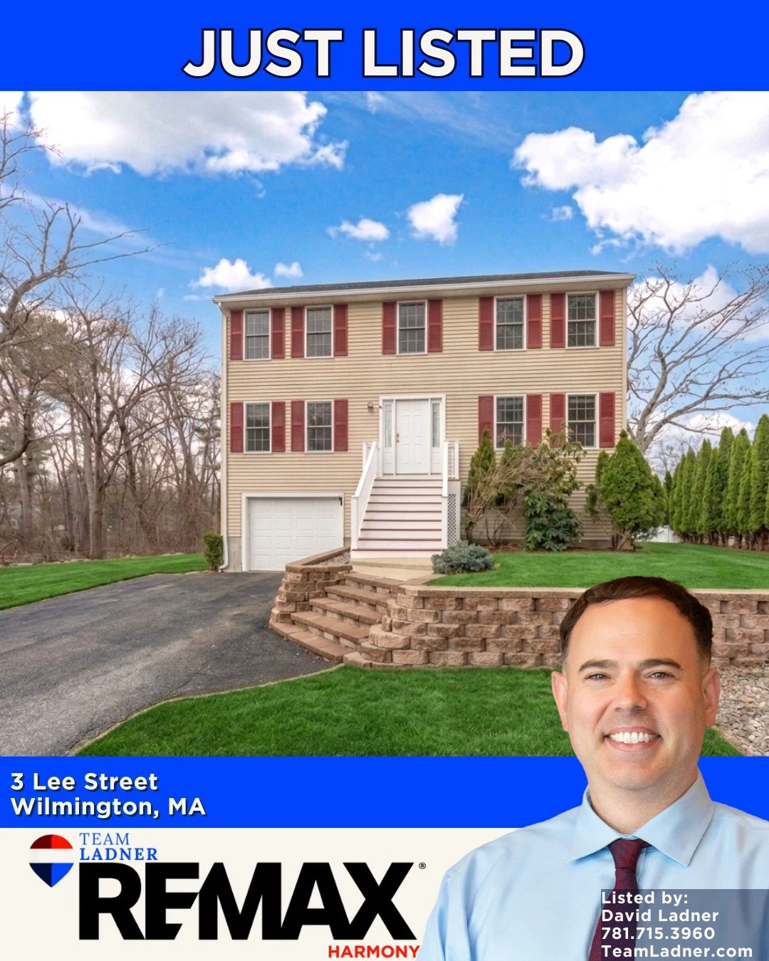 🏡Welcome to 3 Lee Street, a pristine 4-bedroom/2.5 bath Colonial tucked away on a quiet side street. Situated on a beautifully landscaped lot in a sought-after Wilmington neighborhood, this is the one you&rsquo;ve been waiting for!

🎈Open Houses
▪️