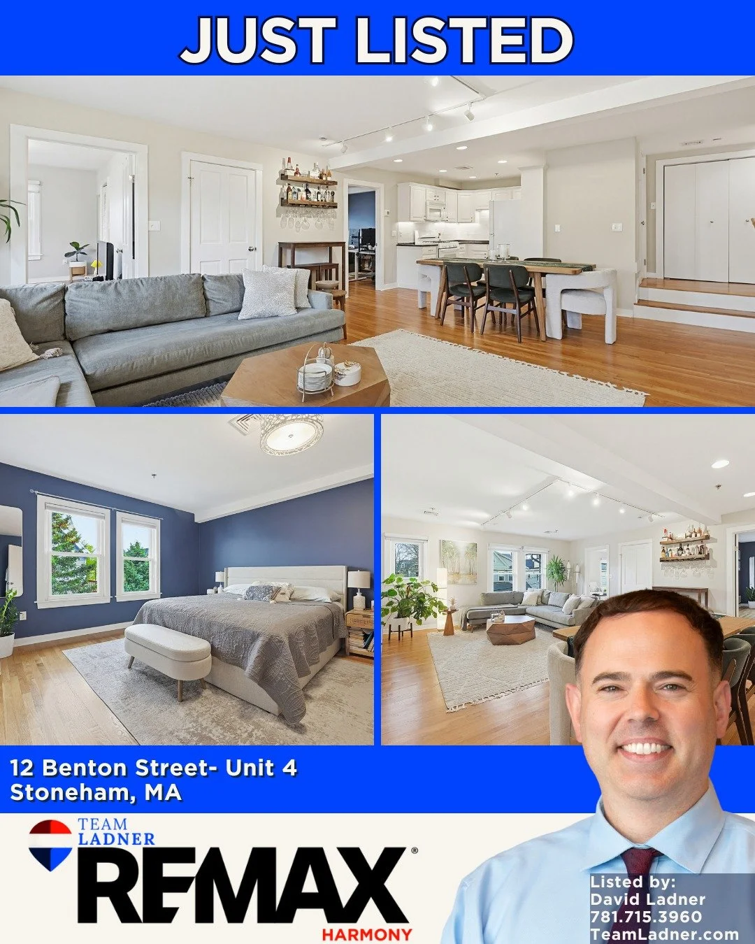 🌞This sun drenched 2 bed/1 full/1 half bath RARE Top-Floor Gem in a Prime Stoneham is beautifully updated. 

🎈Open House
Saturday, 5/2 | 11:00 AM-12:30 PM 
Sunday, 5/3 | 12:00 PM-1:30 PM 

☎781.587.0528
👉TeamLadner.com

#RemaxHarmony #Remax #TeamL