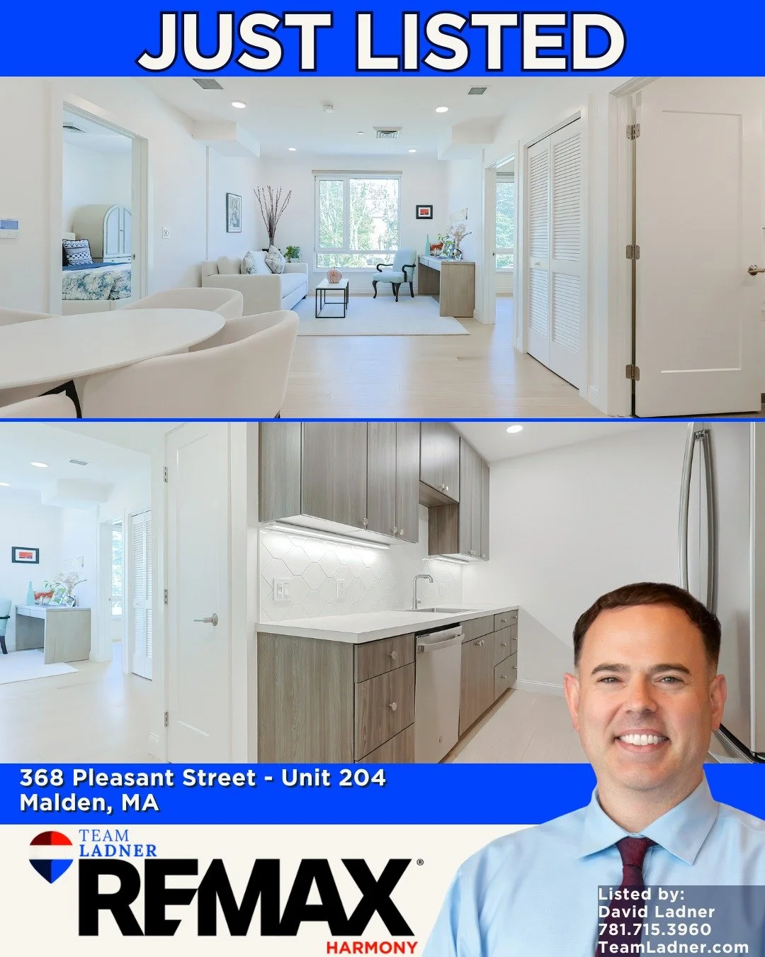 ✨Quick walk to the Orange Line at Malden Center, dining, shops and parks! This 2-bedroom/2 full bath condo with an open floor plan is a must see!

🎈Open House 
Sunday, 5/17 from 1:00 PM - 2:30 PM

☎781.587.0528
👉TeamLadner.com

#RemaxHarmony #Remax