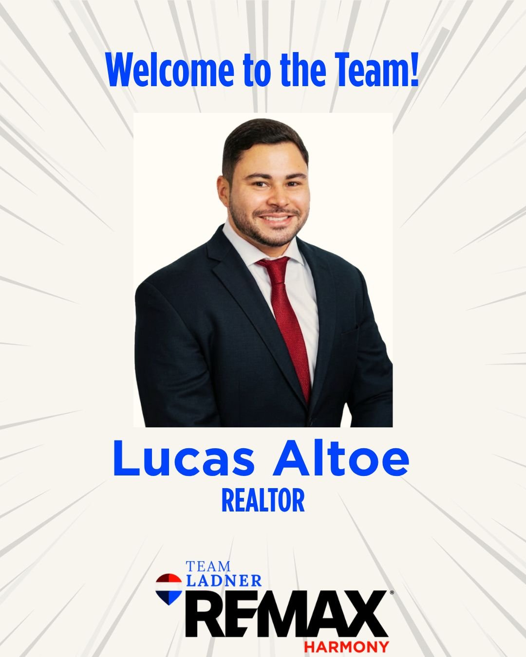 The secret is officially out! 🤫✨ Help us welcome Lucas Altoe to Team Ladner!

In just one month, Lucas has shown exactly what it means to be laser-focused on client success and a true team player. He&rsquo;s always the first to ask how he can help, 