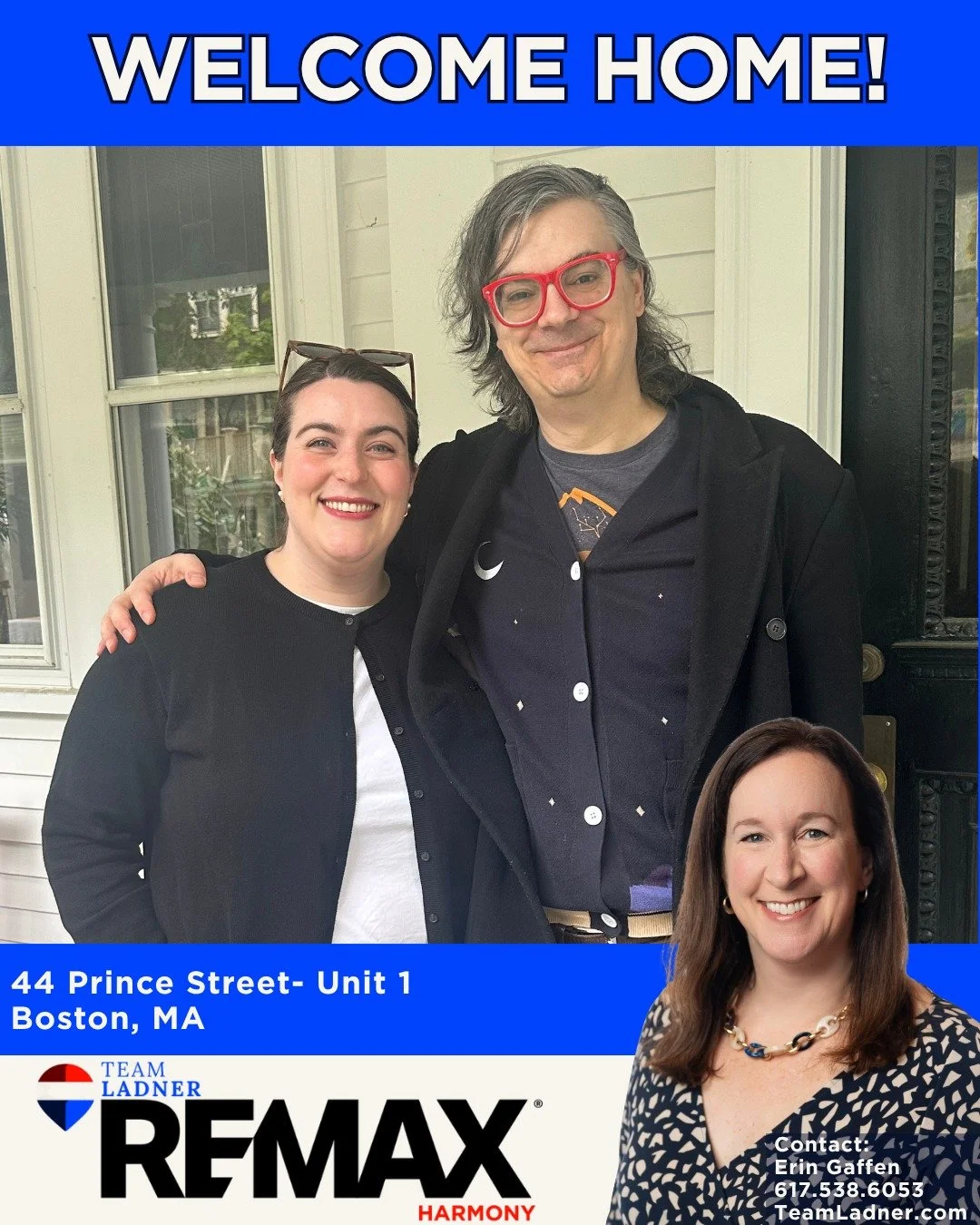 🔑The story behind the SOLD sign: Some client relationships become so much more than a transaction, and this one has been years in the making. 

Erin helped Nina buy her first condo in Jamaica Plain four years ago. Then she helped Nina&rsquo;s friend