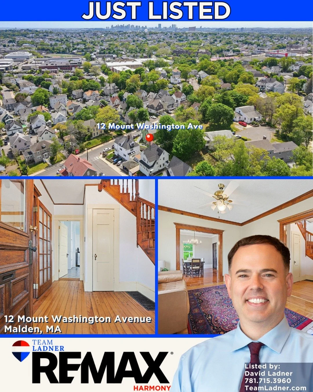 🏡Situated in the desirable Maplewood neighborhood less than 7 miles from Boston, this 4-bedroom, 1.5-bath home offers quick access to I-93/Route 1 and the Malden Center MBTA Station and is also walking distance to Salemwood School (K-8). 

🎈Open Ho